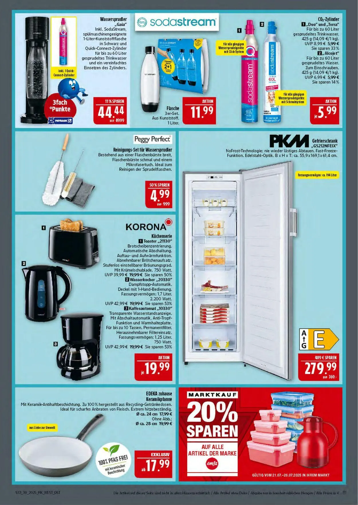 Marktkauf - Nürnberg-Thon Aktueller Prospekt von 21. Juli bis 26. Juli 2025 - Prospekt seite 33