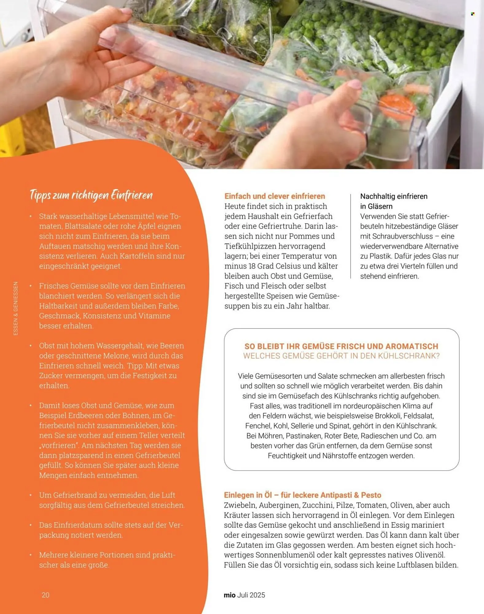 Globus Prospekt von 1. Juli bis 31. Juli 2025 - Prospekt seite 20