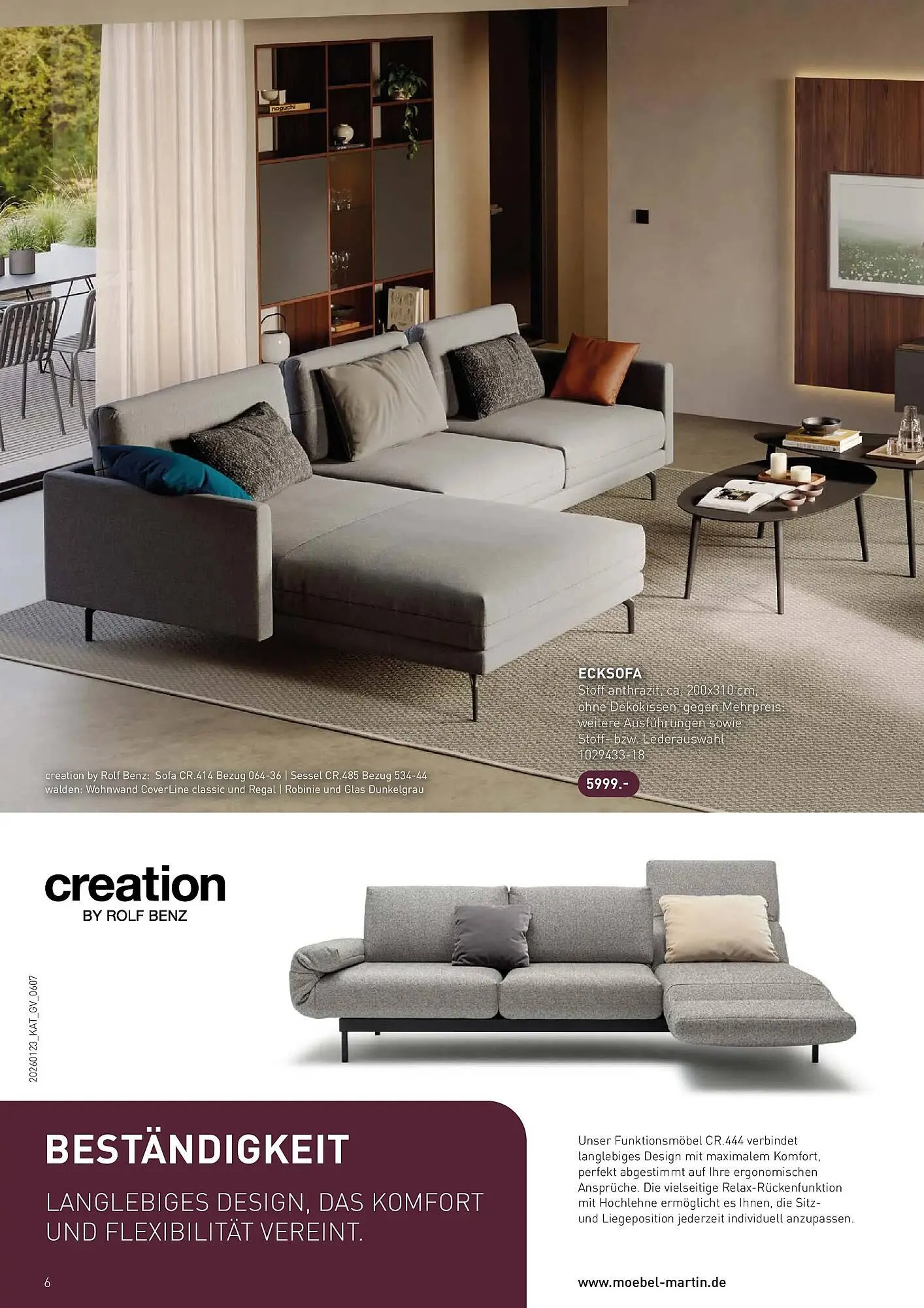 Möbel Martin Prospekt von 22. Januar bis 31. März 2026 - Prospekt seite 6