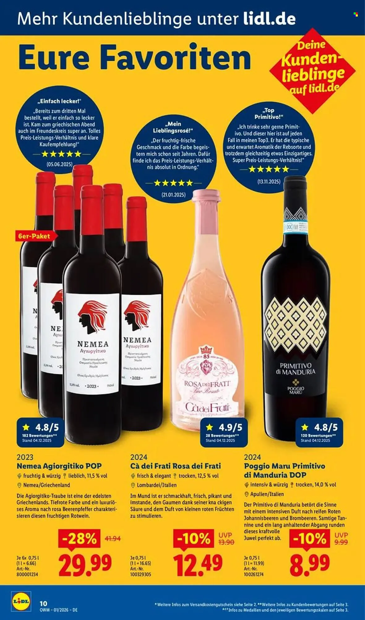 Lidl Prospekt von 1. Januar bis 31. Januar 2026 - Prospekt seite 10