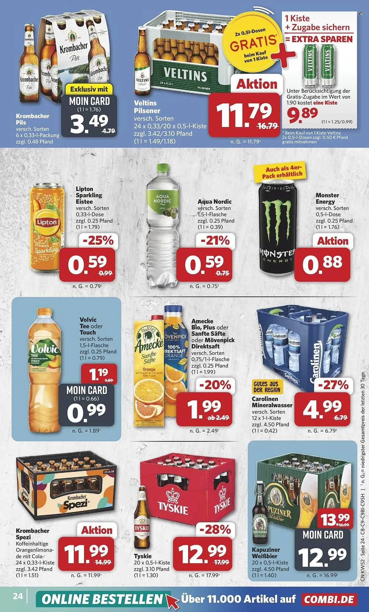 Combi Prospekt von 22. Dezember bis 27. Dezember 2025 - Prospekt seite 24