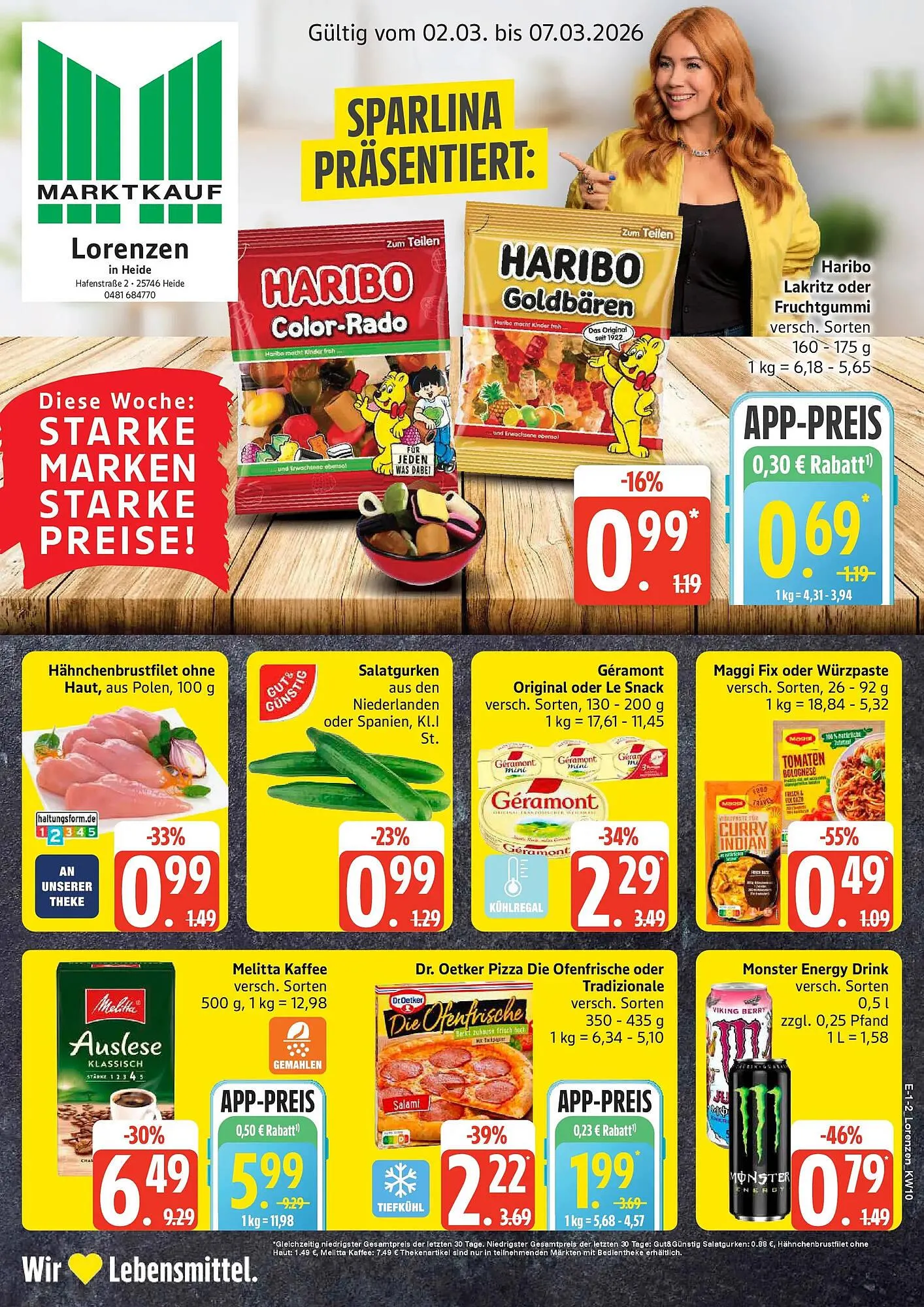 Marktkauf Prospekt von 1. März bis 7. März 2026 - Prospekt seite 1