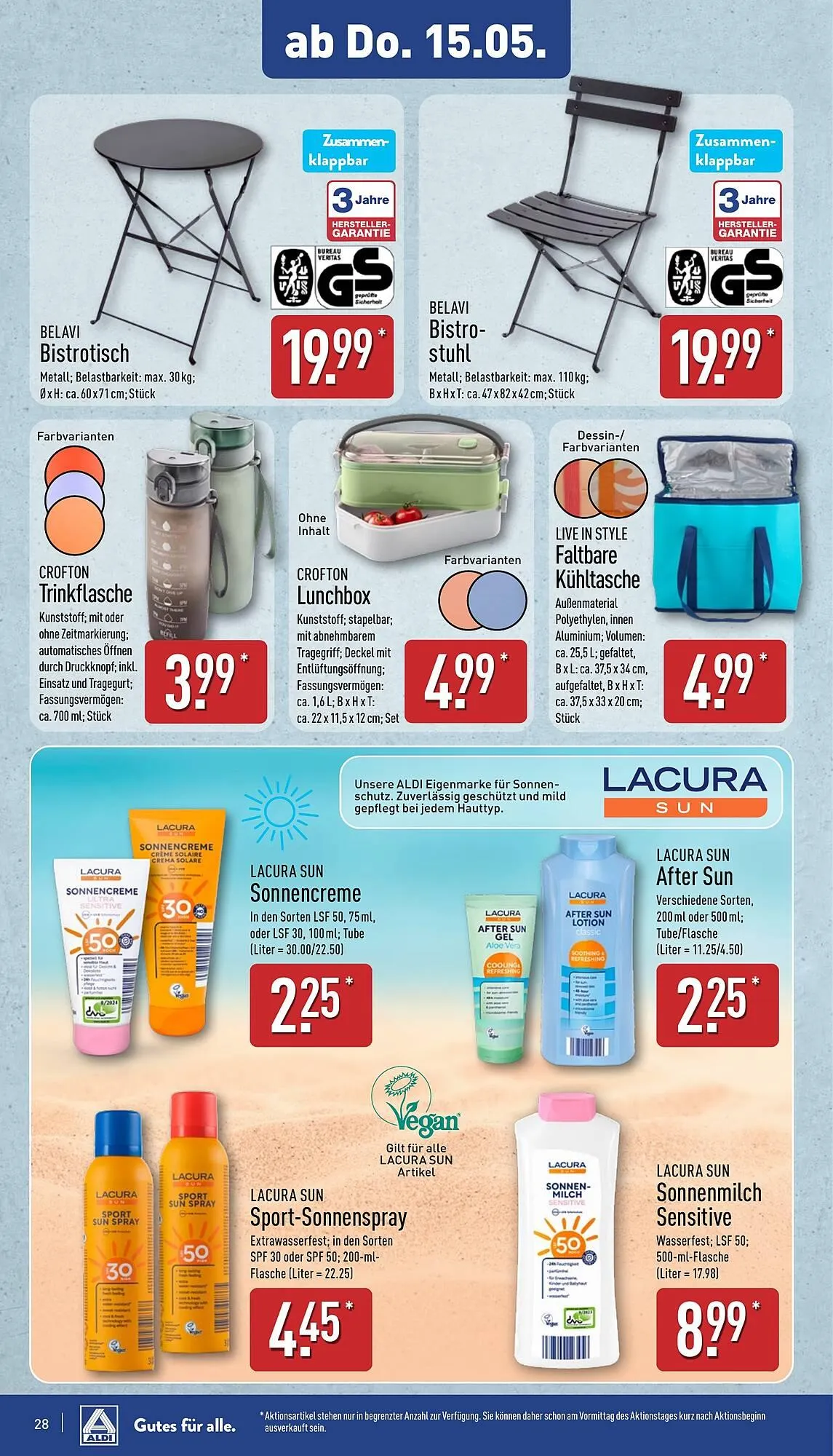 Aldi Nord Prospekt von 12. Mai bis 18. Mai 2025 - Prospekt seite 28