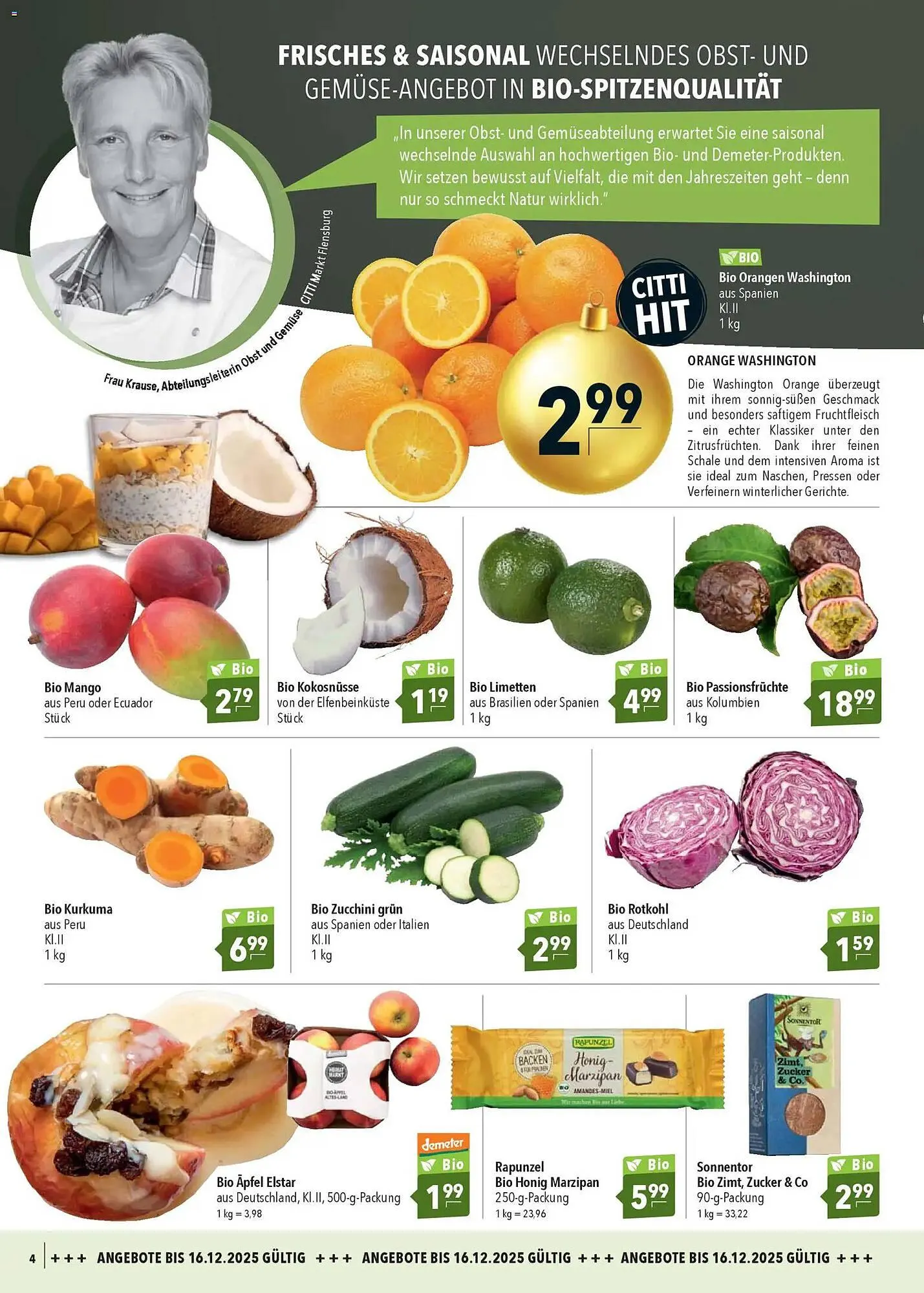 CITTI Markt Prospekt von 3. Dezember bis 16. Dezember 2025 - Prospekt seite 4