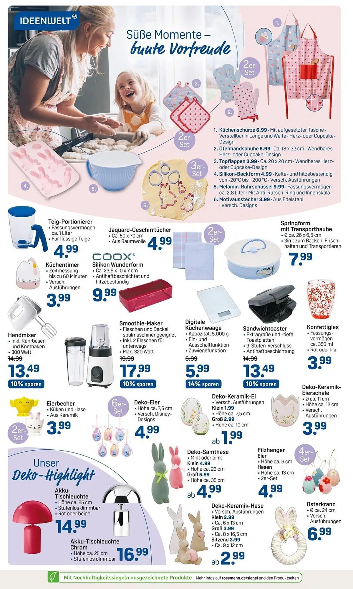 Rossmann Prospekt von 9. März bis 13. März 2026 - Prospekt seite 2