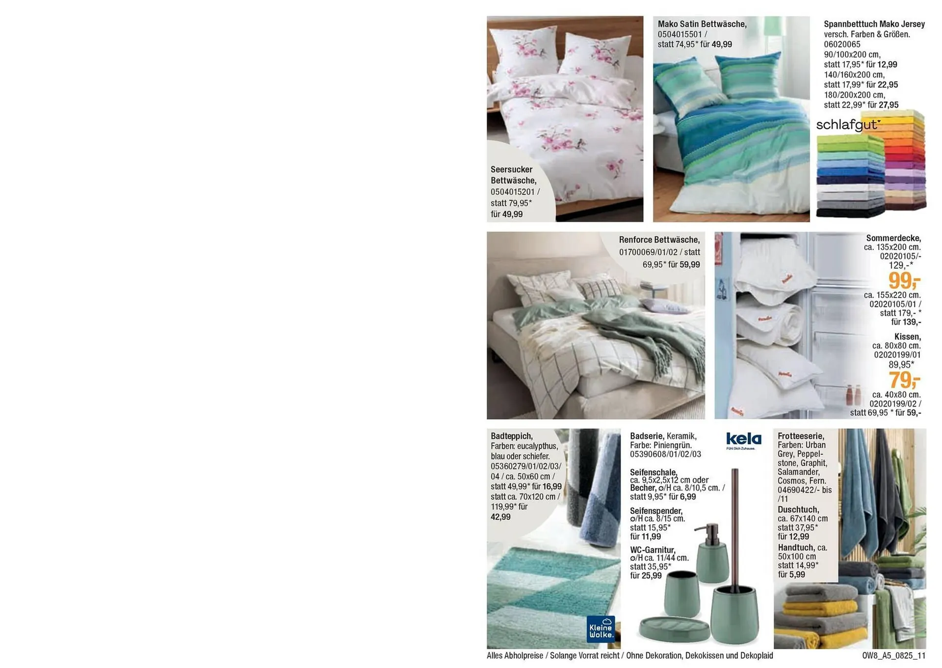 Opti Wohnwelt Prospekt von 25. Juli bis 23. August 2025 - Prospekt seite 11