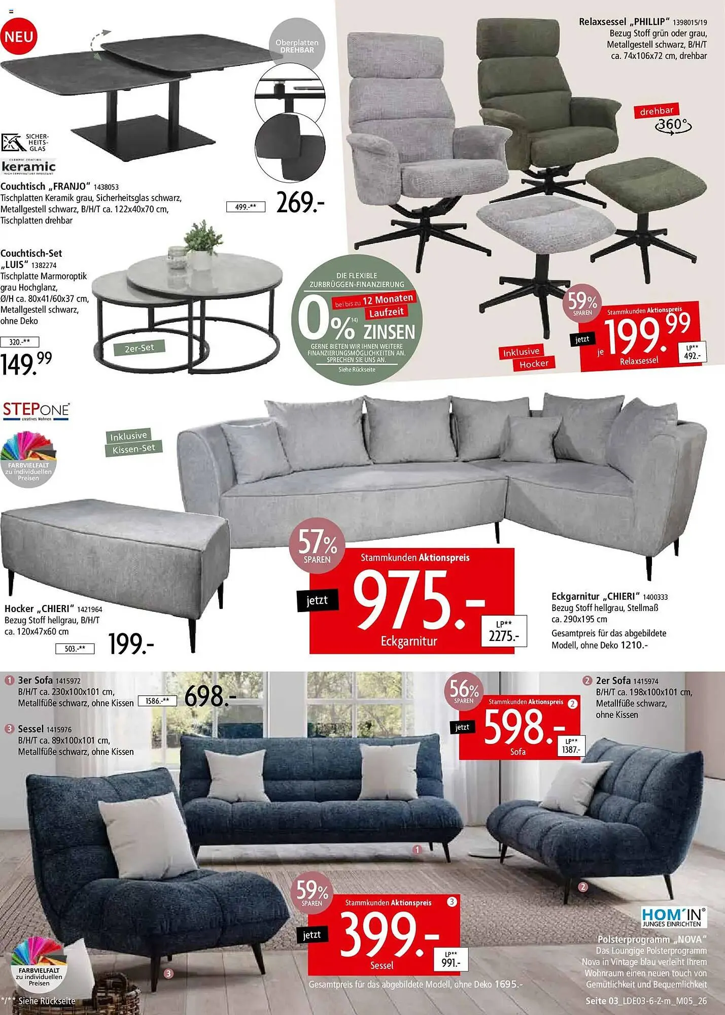 Zurbrüggen Prospekt von 28. März bis 2. Mai 2026 - Prospekt seite 3