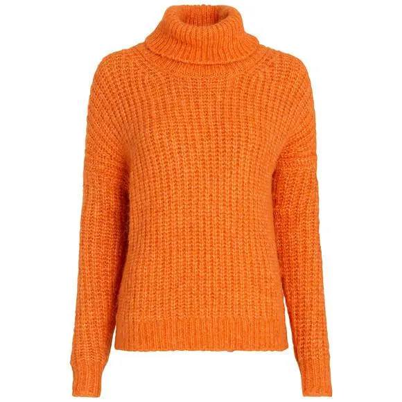 Damen Strickpullover mit Rollkragen