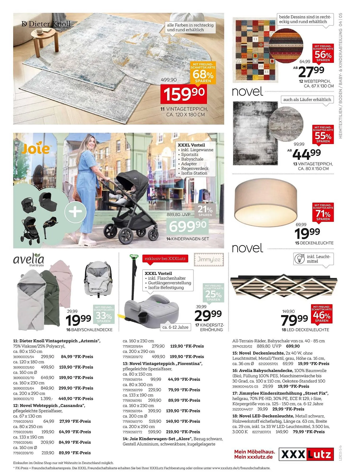 XXXLutz Prospekt von 3. November bis 16. November 2025 - Prospekt seite 5