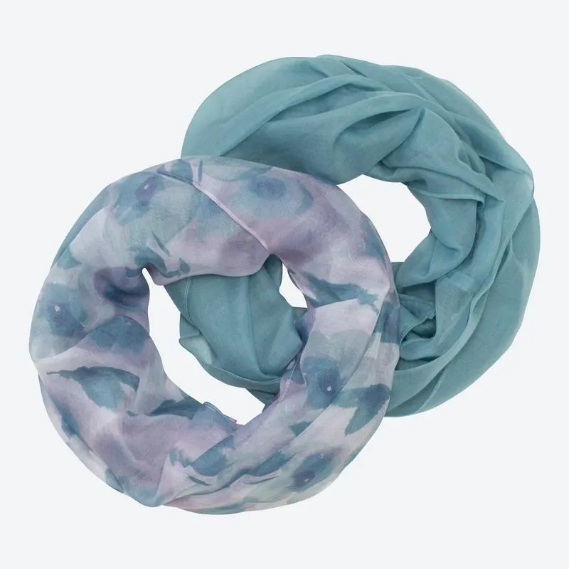 Damen-Loop-Schal, 2er-Pack