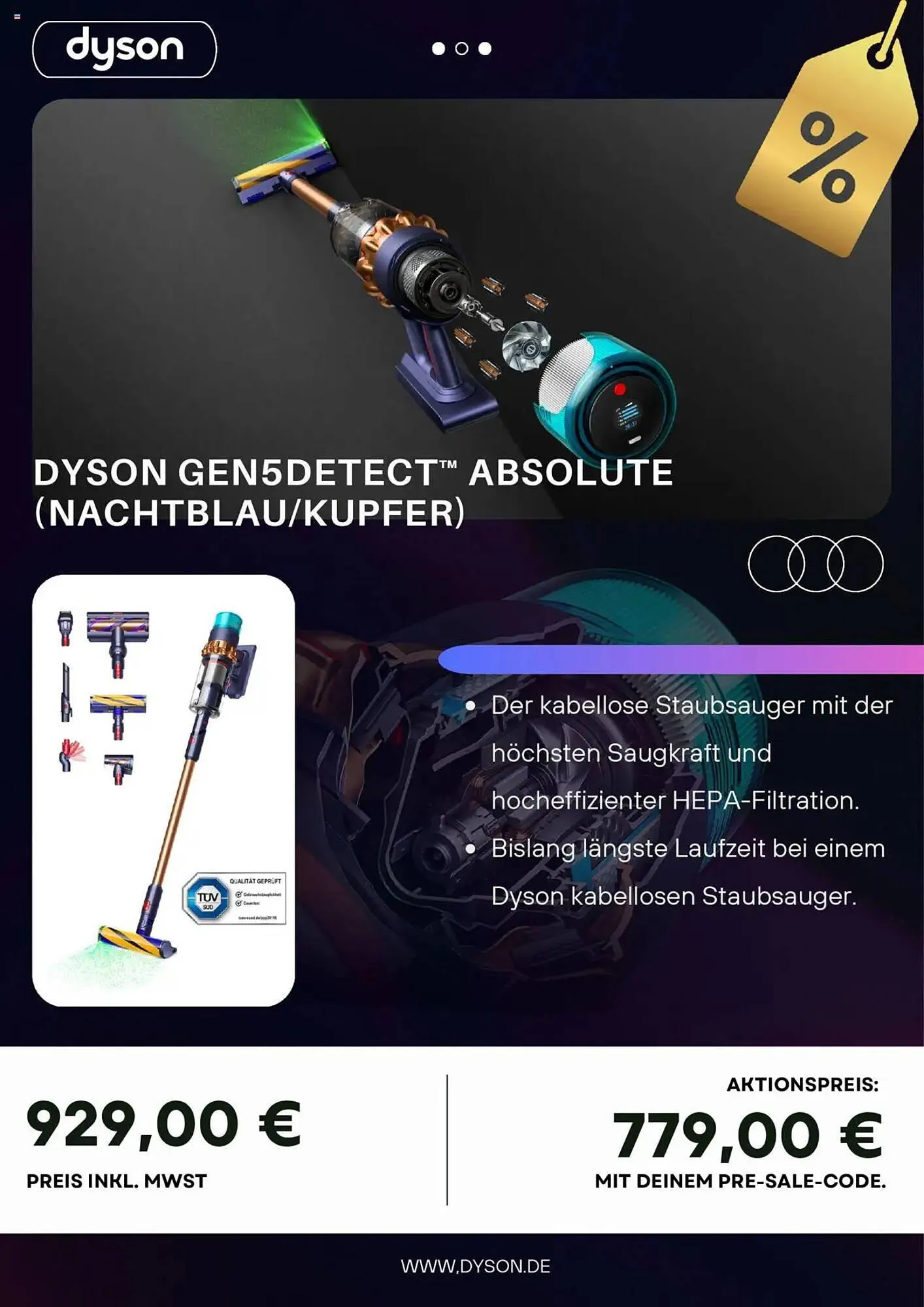 Dyson Prospekt von 14. Januar bis 2. Februar 2025 - Prospekt seite 2