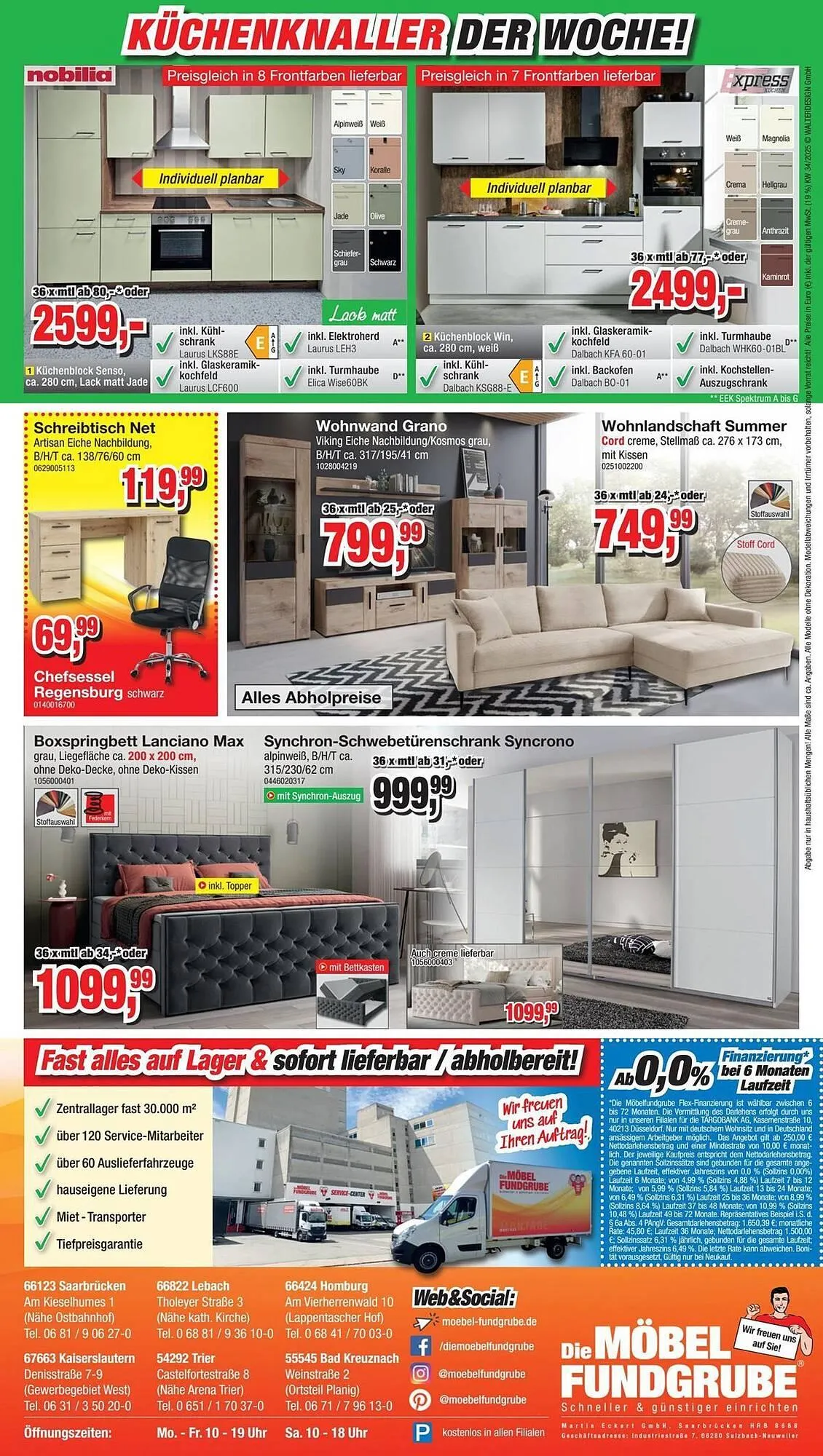 Möbelfundgrube Prospekt von 21. August bis 3. September 2025 - Prospekt seite 20