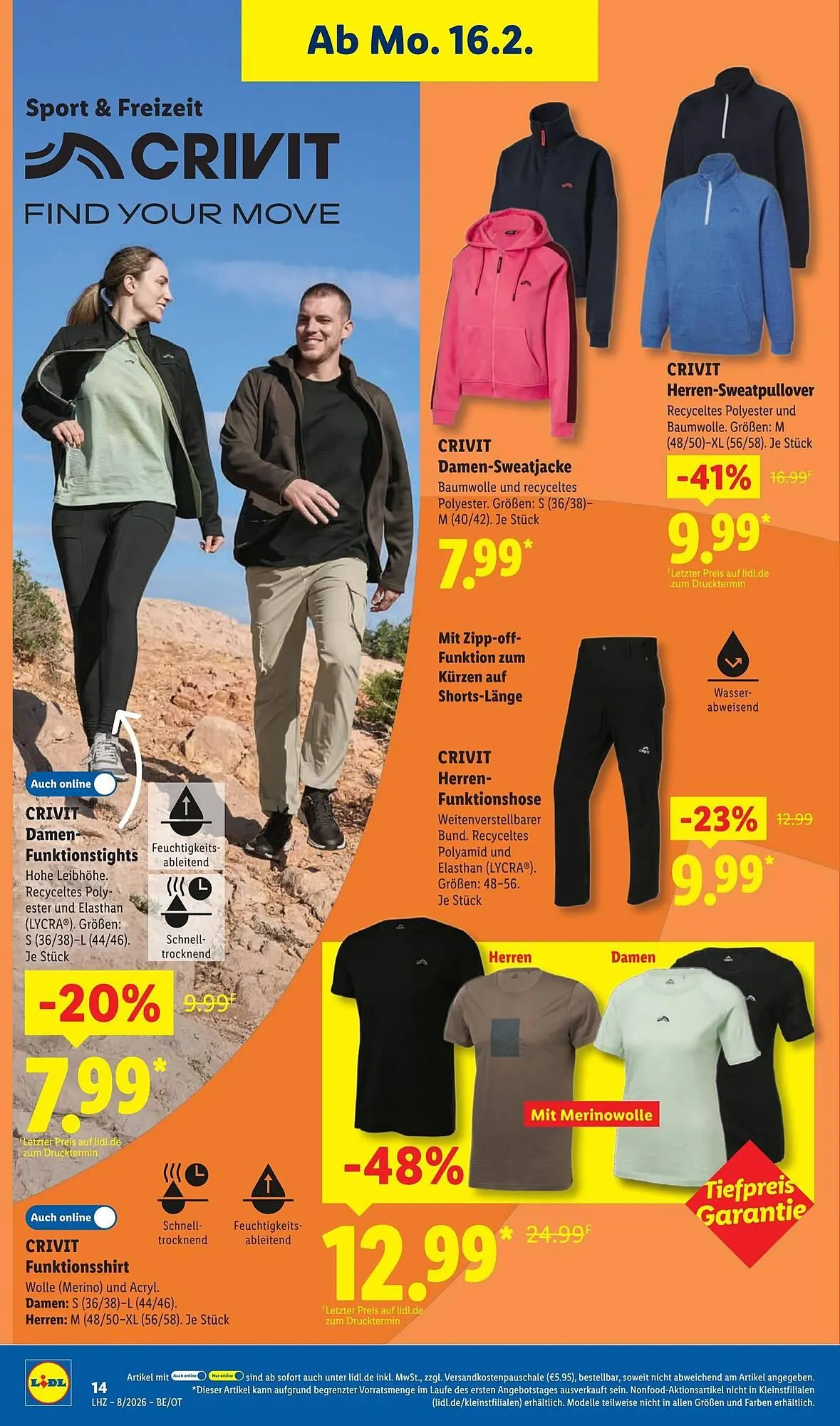 Lidl Prospekt von 16. Februar bis 22. Februar 2026 - Prospekt seite 30