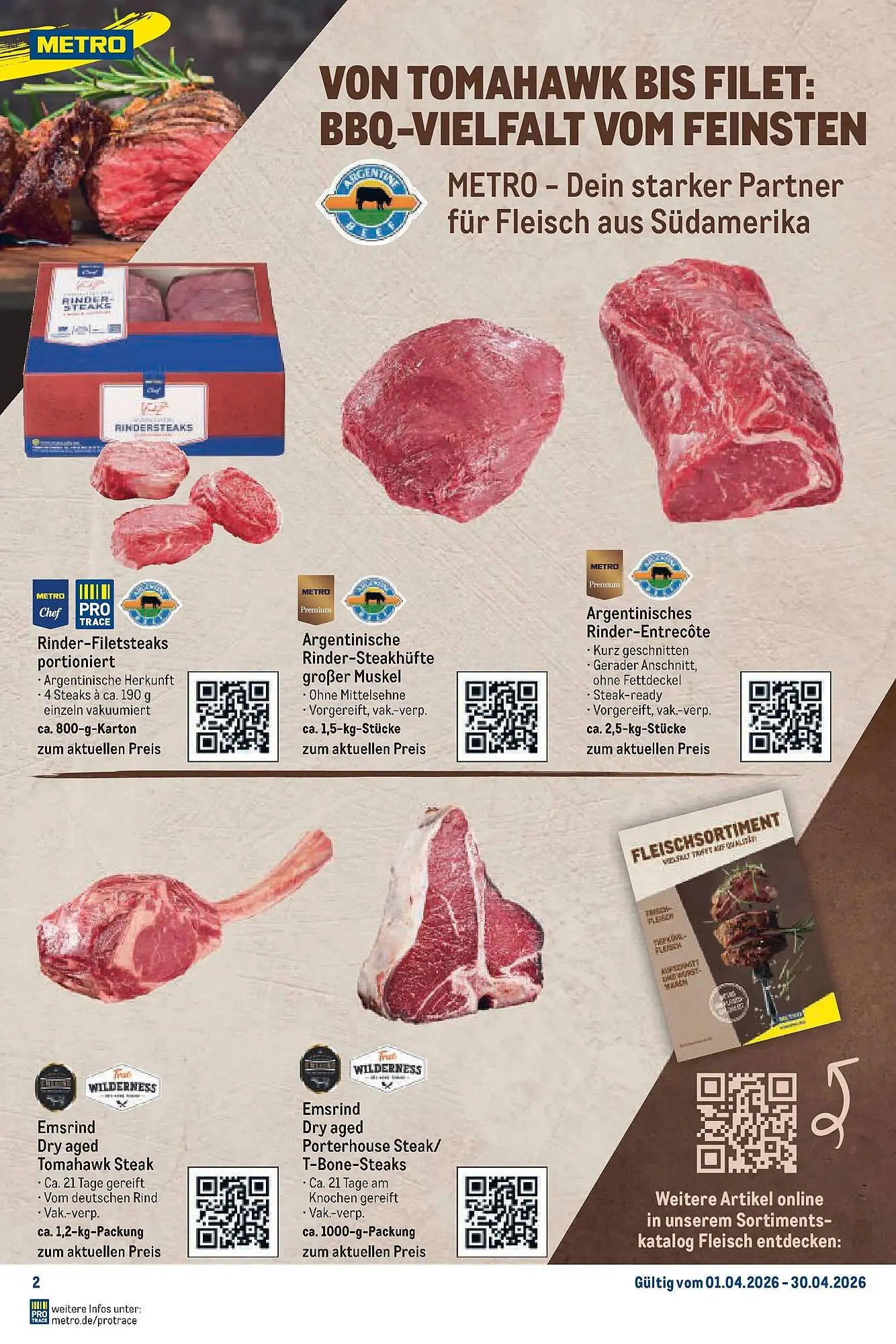 METRO Prospekt von 5. April bis 11. April 2026 - Prospekt seite 2