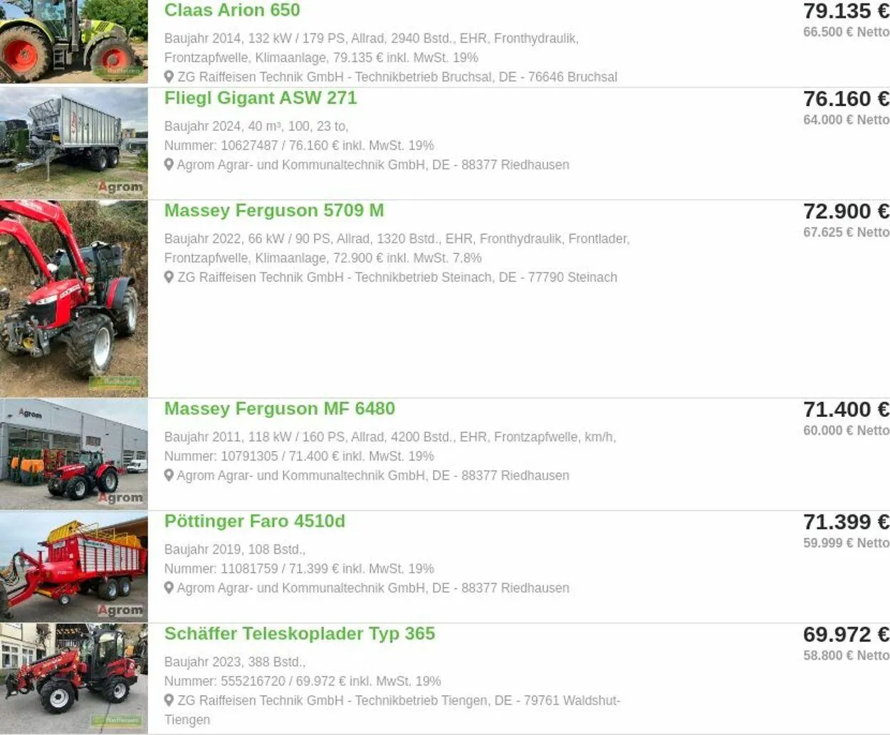 ZG Raiffeisen Aktueller Prospekt von 31. März bis 9. April 2025 - Prospekt seite 5