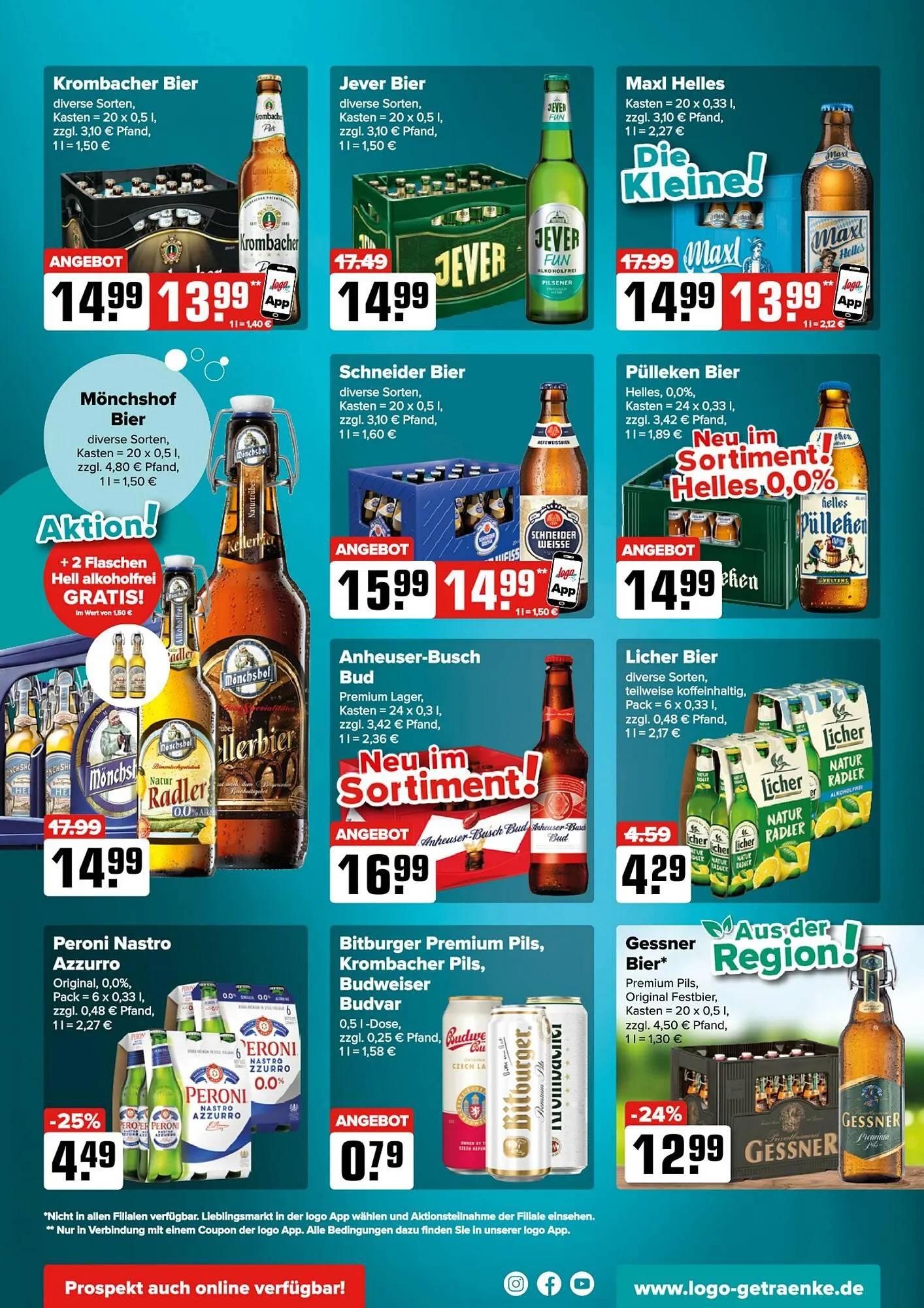Logo Getränkemarkt Prospekt von 20. April bis 25. April 2026 - Prospekt seite 2