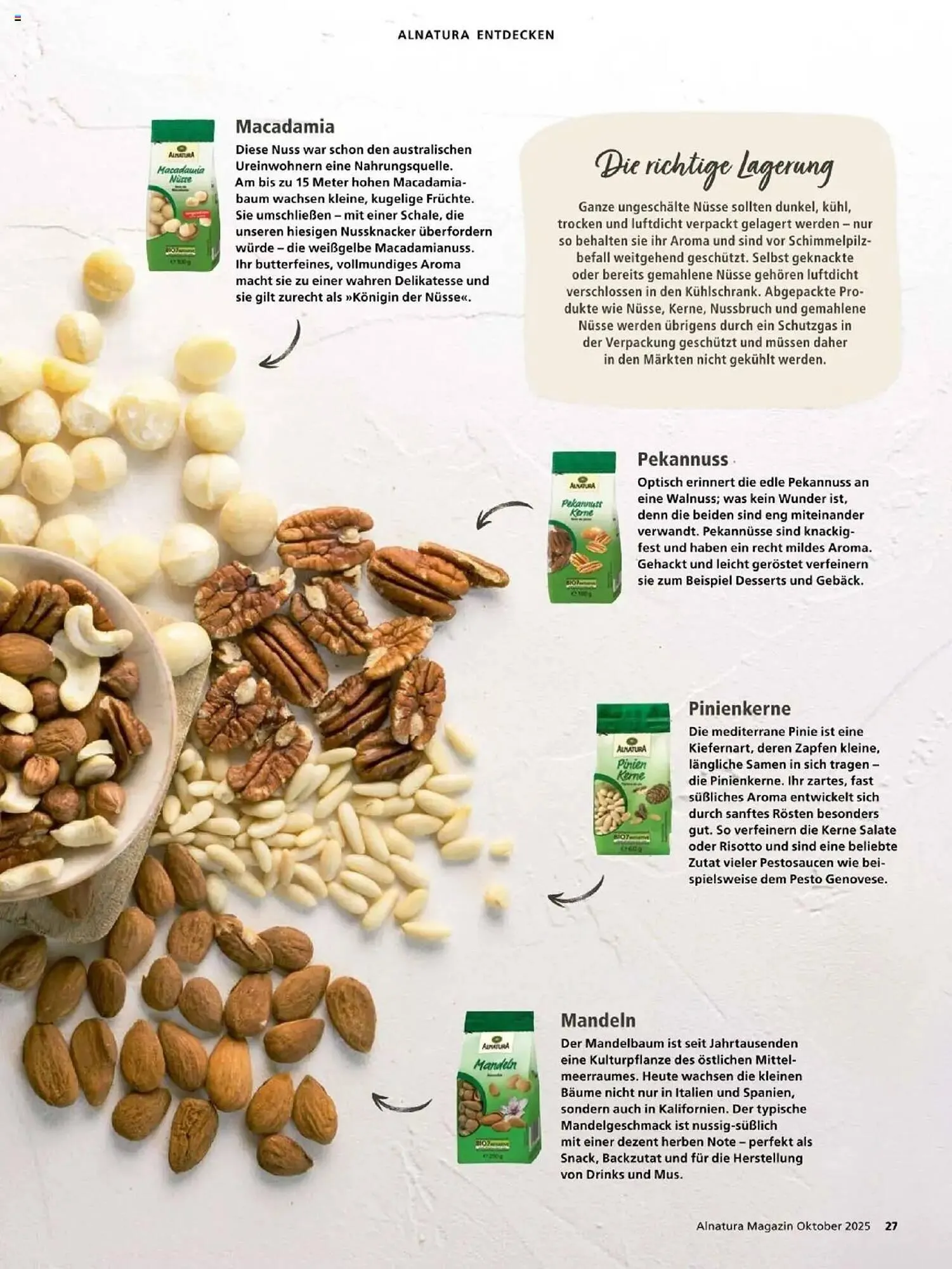 Alnatura Prospekt von 1. Oktober bis 31. Oktober 2025 - Prospekt seite 27