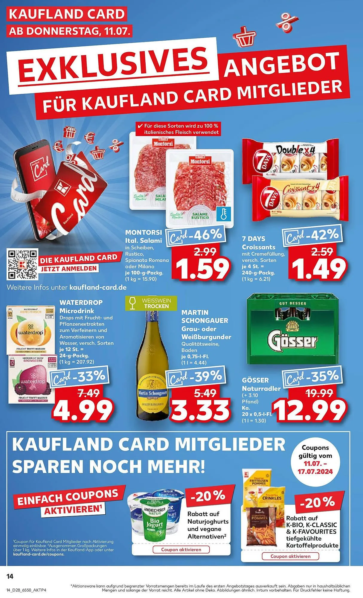 Kaufland Prospekt von 10. Juli bis 17. Juli 2024 - Prospekt seite 14