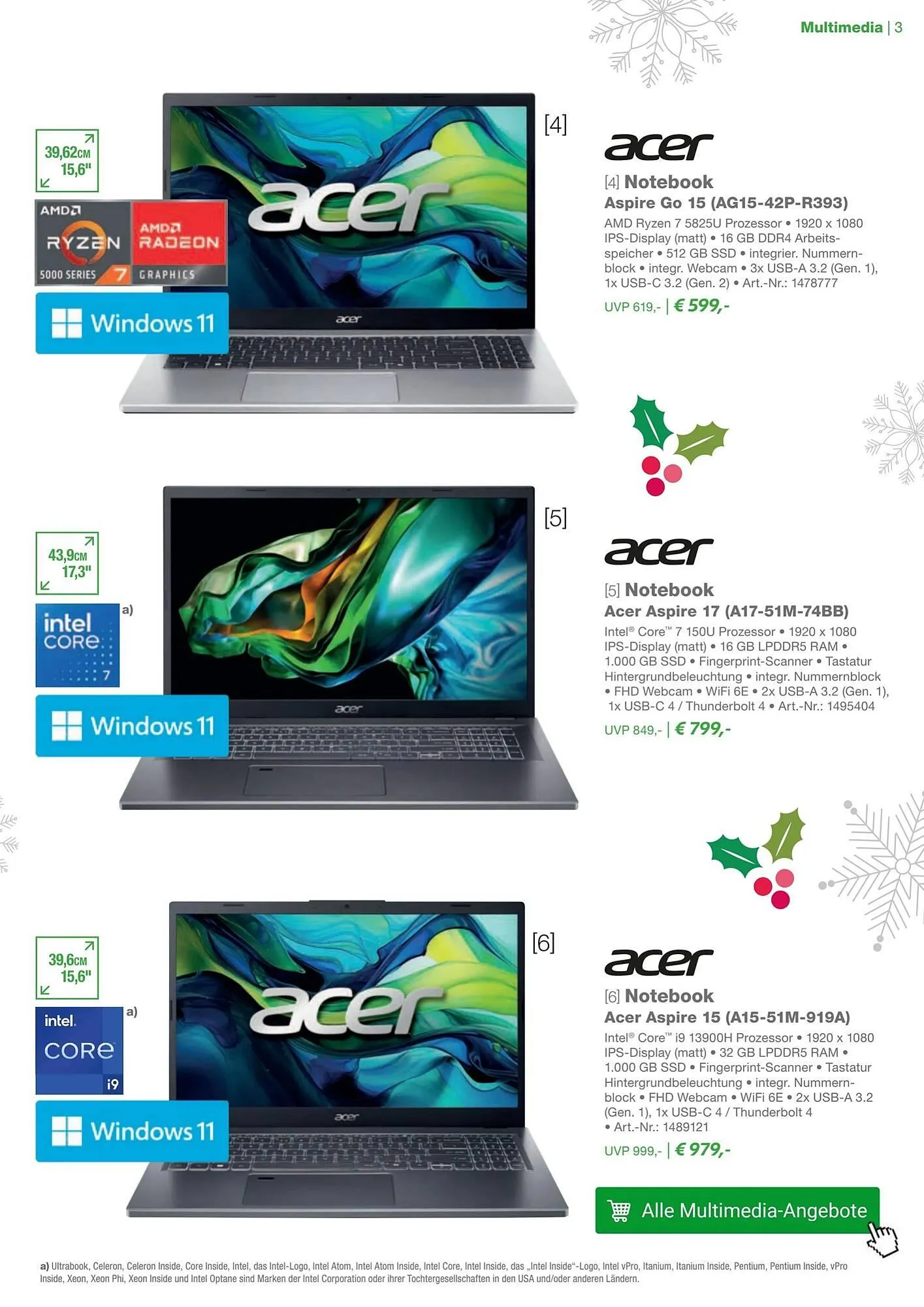 EP Magazin von 8. Dezember bis 25. Dezember 2025 - Prospekt seite 3