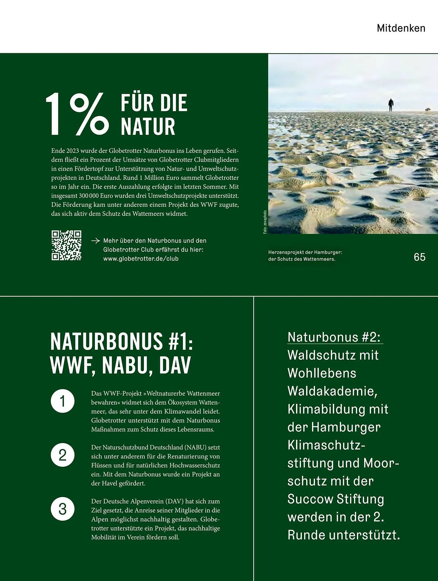 Globetrotter Prospekt von 2. April bis 1. September 2025 - Prospekt seite 65