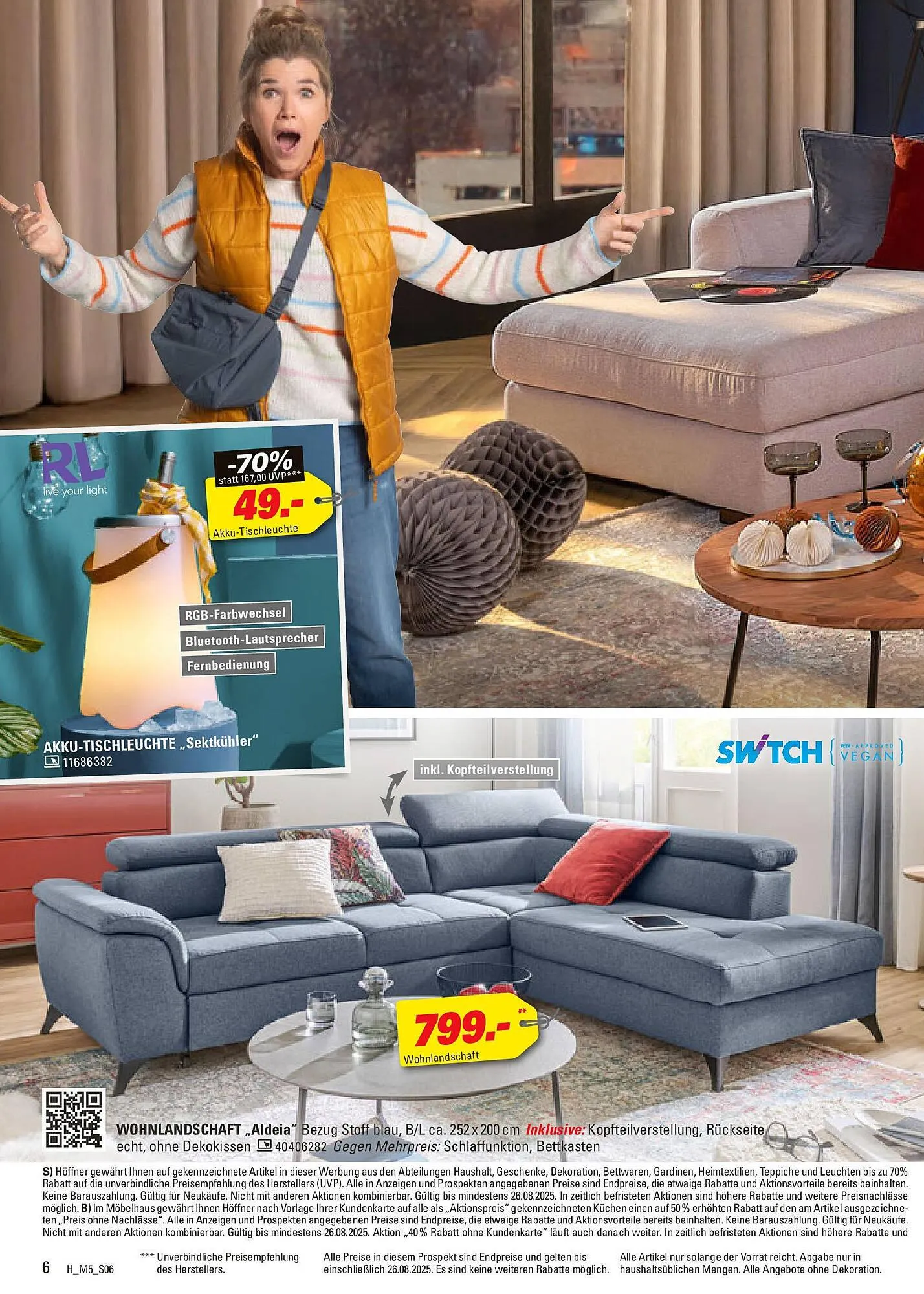 Höffner Prospekt von 12. August bis 26. August 2025 - Prospekt seite 6