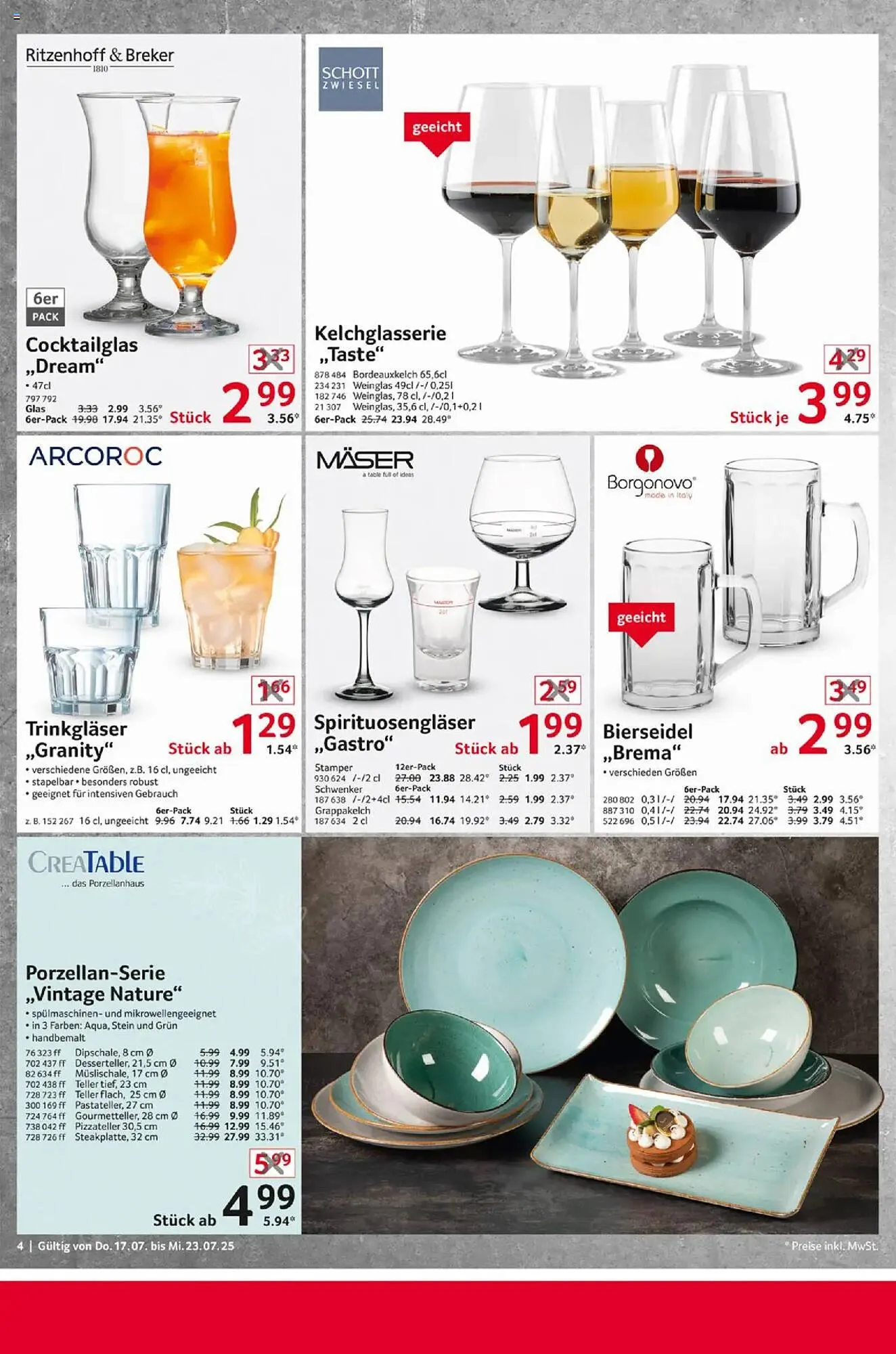 Selgros Prospekt von 17. Juli bis 23. Juli 2025 - Prospekt seite 4