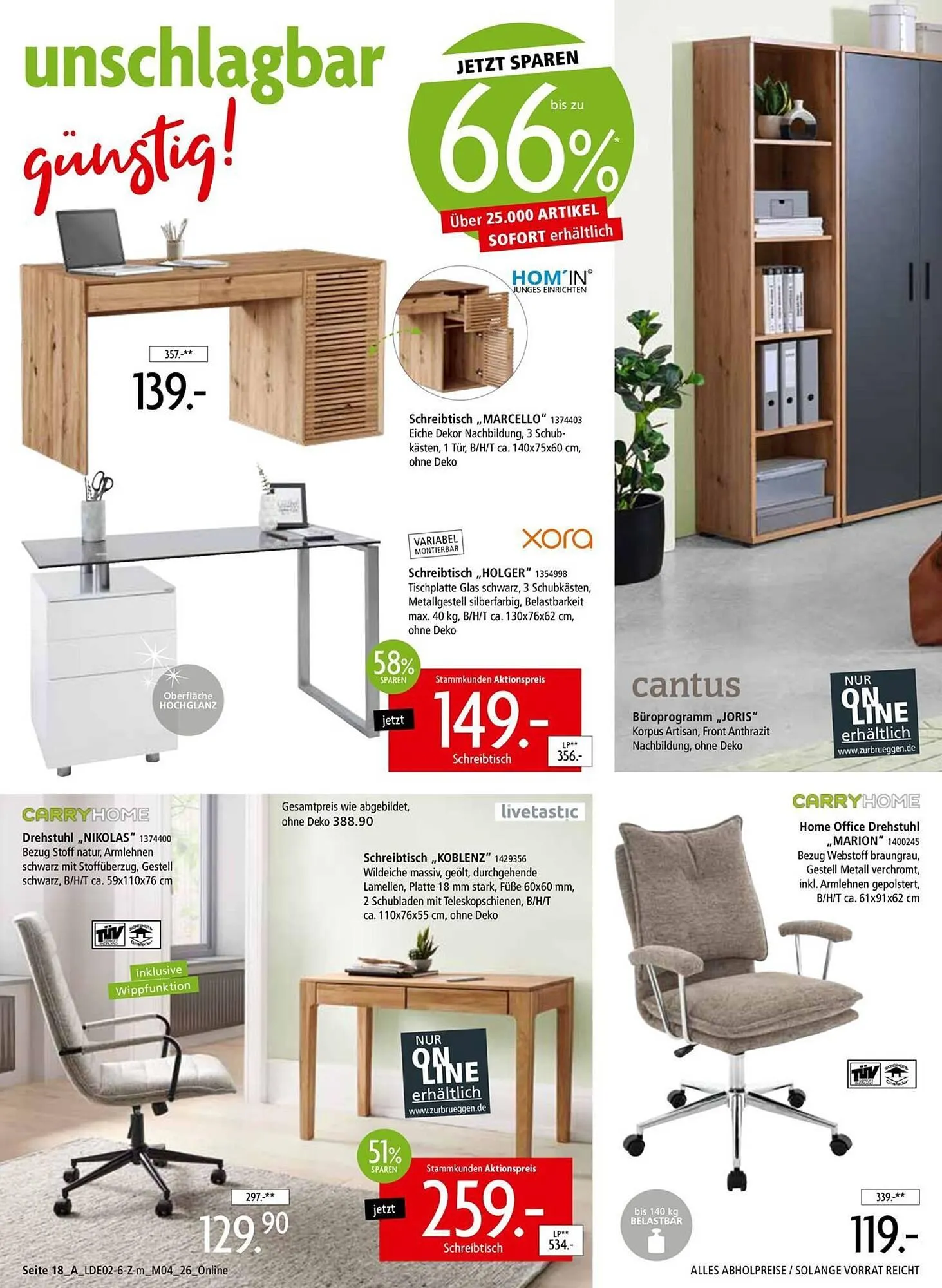 Zurbrüggen Prospekt von 28. Februar bis 6. März 2026 - Prospekt seite 40