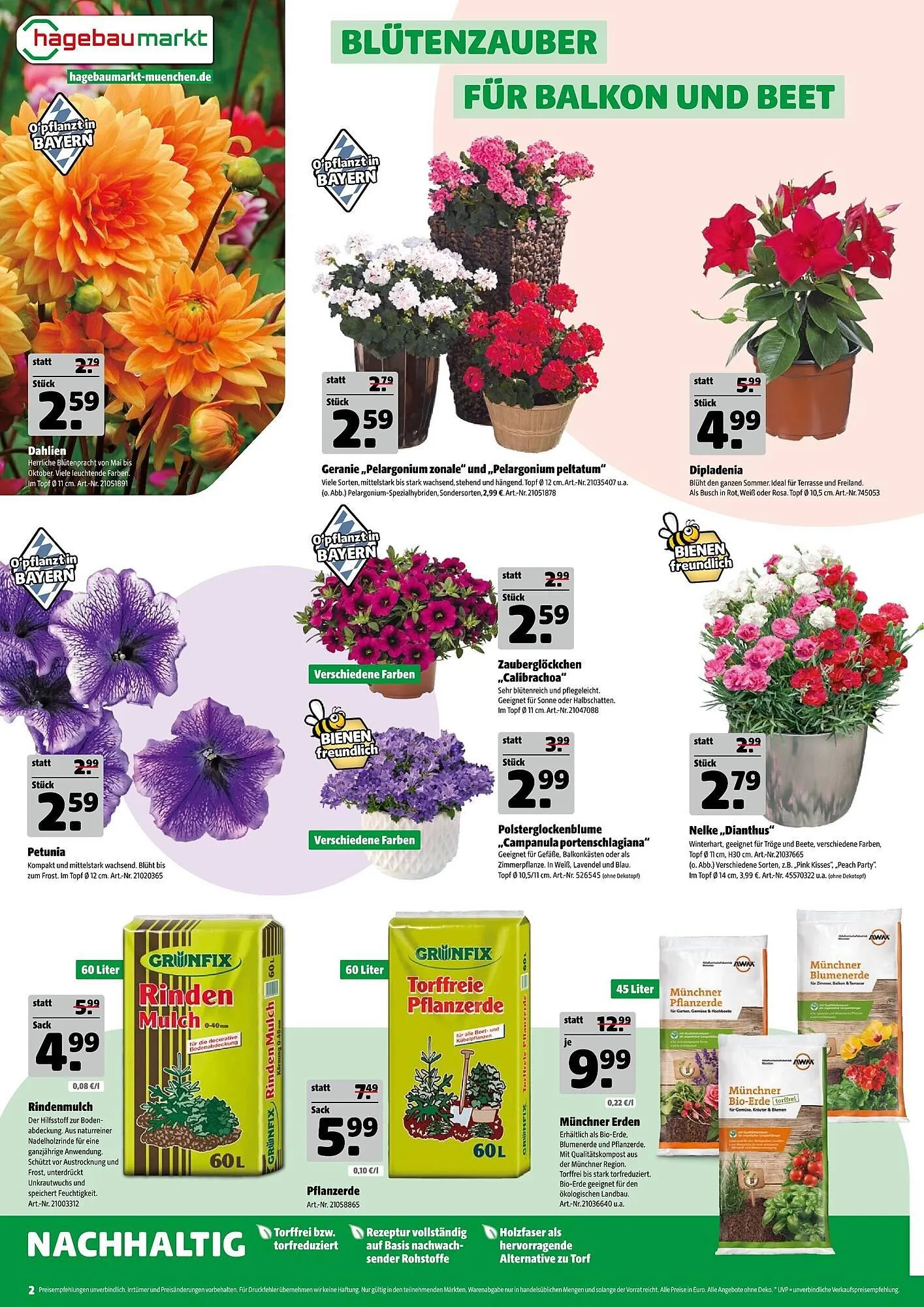 Hagebau Prospekt von 18. April bis 25. April 2026 - Prospekt seite 2