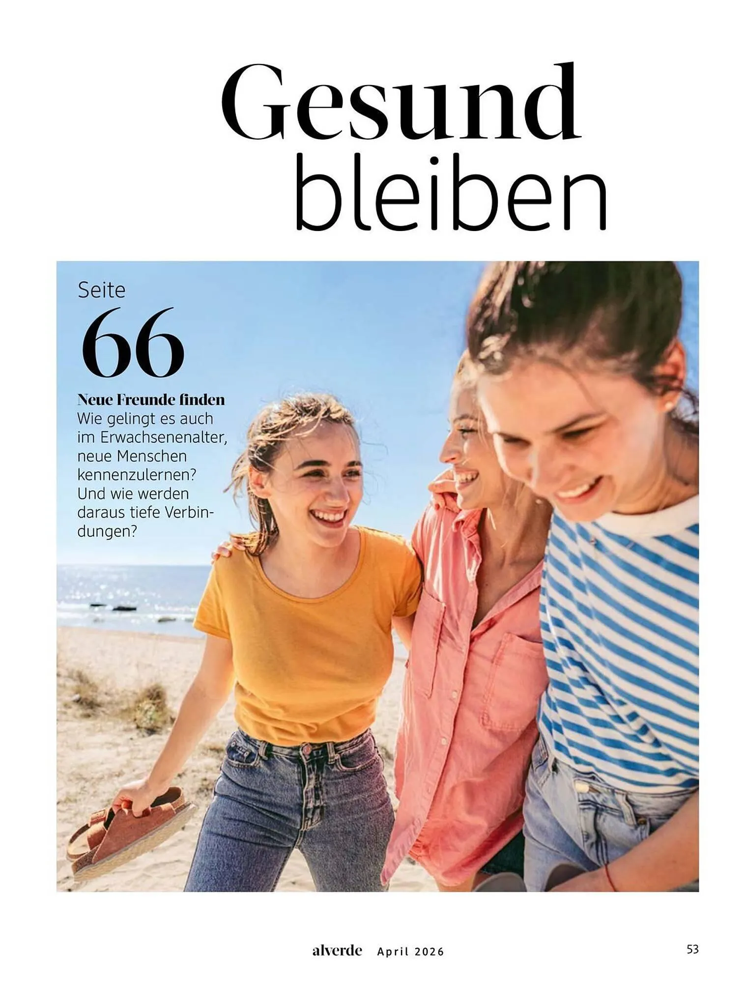Dm drogerie Magazin von 1. April bis 30. April 2026 - Prospekt seite 53