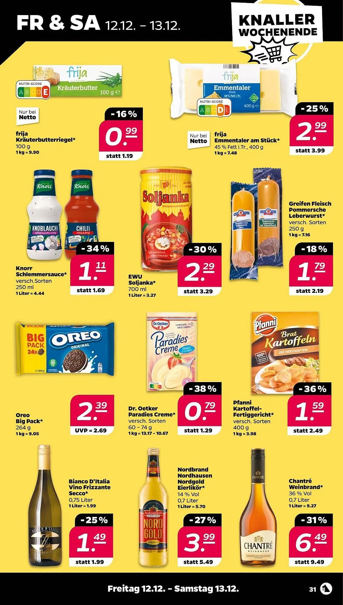 NETTO Prospekt von 8. Dezember bis 13. Dezember 2025 - Prospekt seite 33