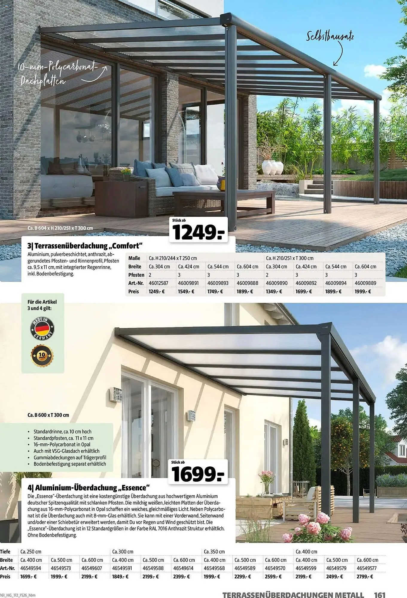 Hagebau Prospekt von 2. März bis 31. Dezember 2026 - Prospekt seite 161