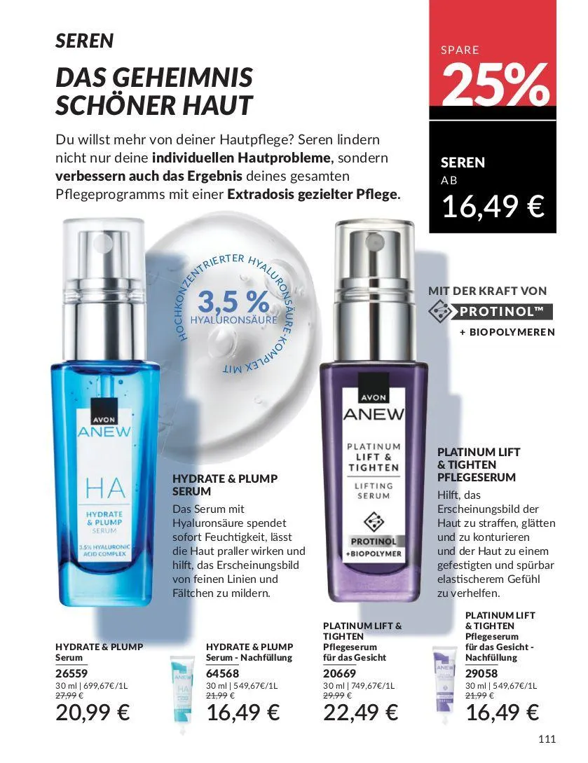 Avon Aktueller Prospekt von 4. Juni bis 18. Juni 2025 - Prospekt seite 111