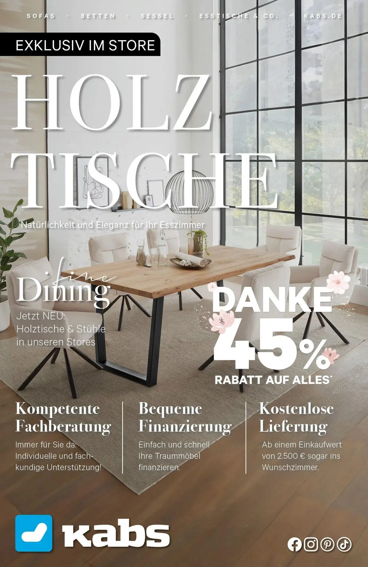 Kabs Aktueller Prospekt von 5. Mai bis 23. Mai 2025 - Prospekt seite 1