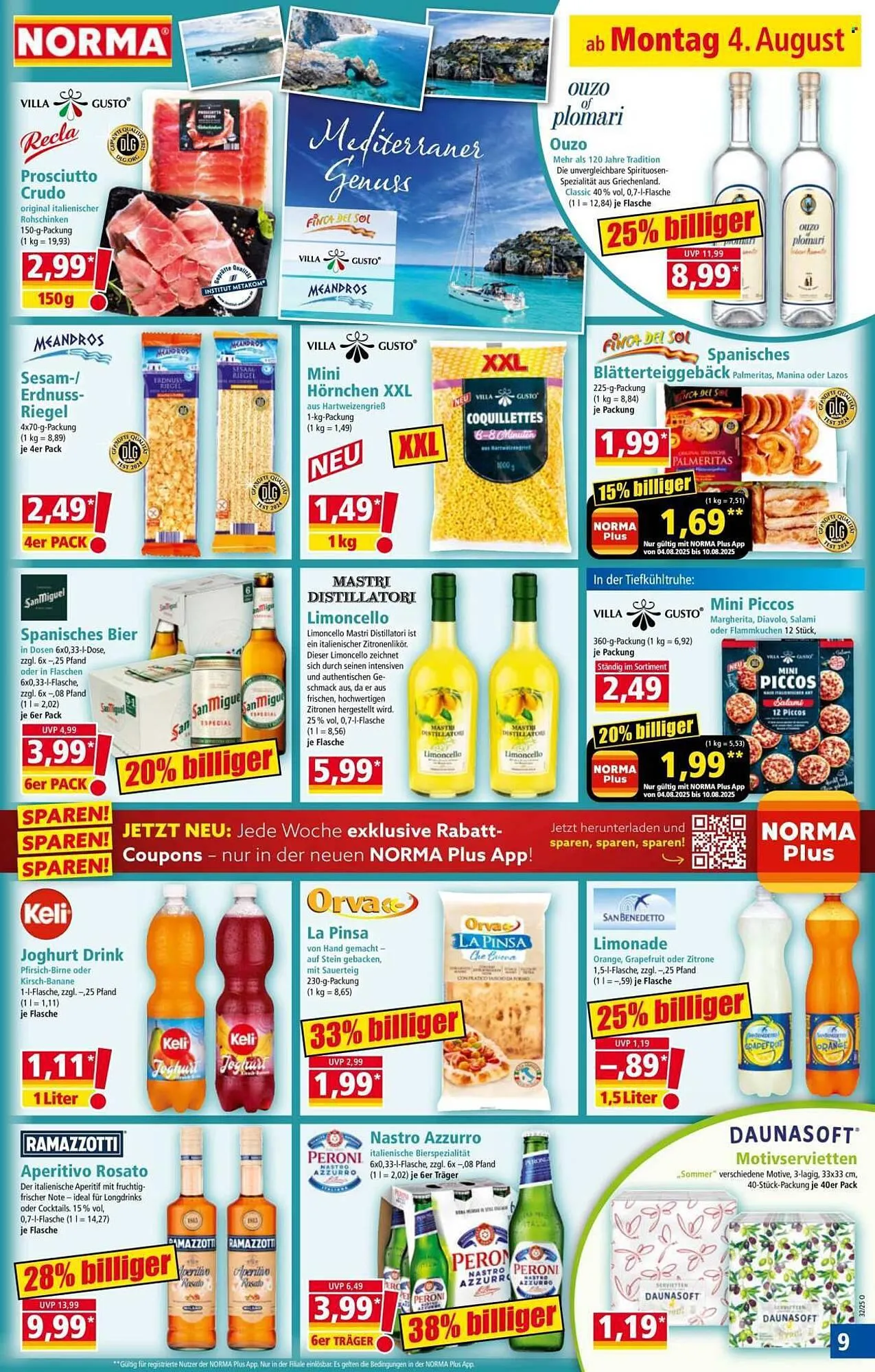Norma Prospekt von 4. August bis 10. August 2025 - Prospekt seite 9