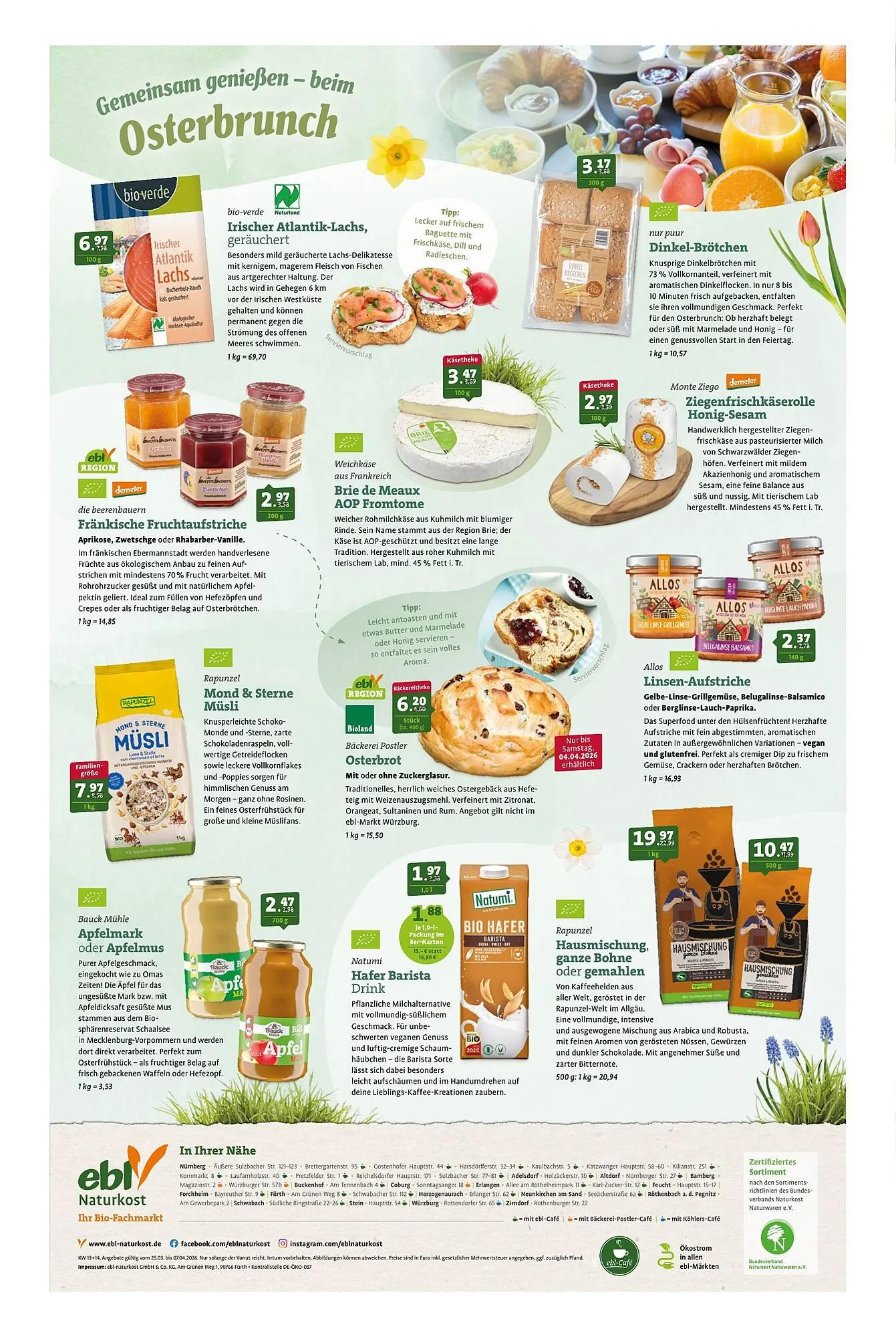 Ebl Naturkost Prospekt von 25. März bis 7. April 2026 - Prospekt seite 4