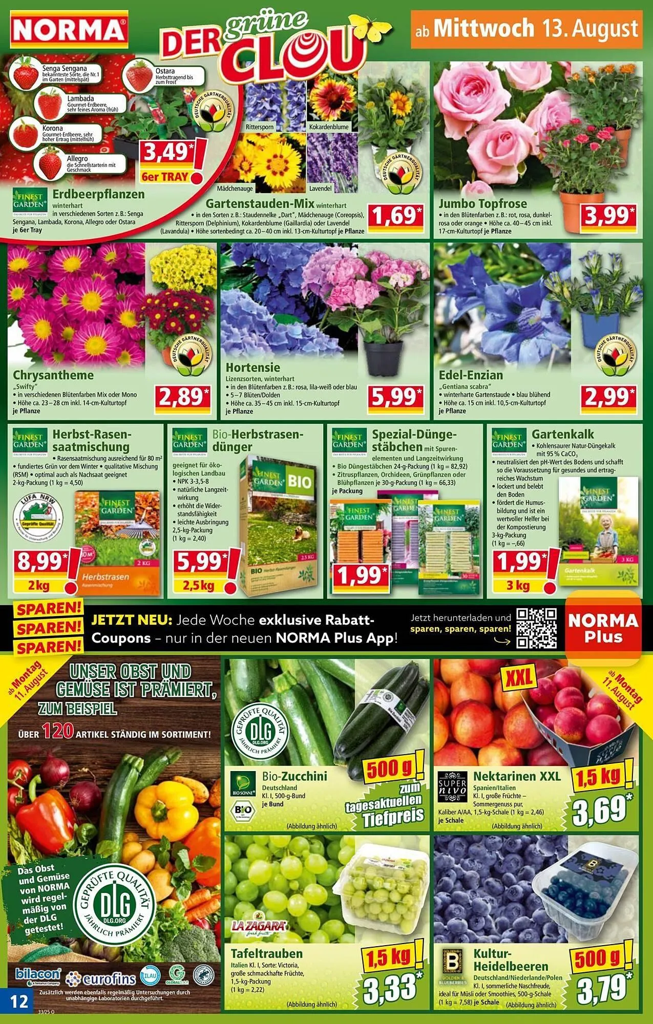 Norma Prospekt von 11. August bis 17. August 2025 - Prospekt seite 12