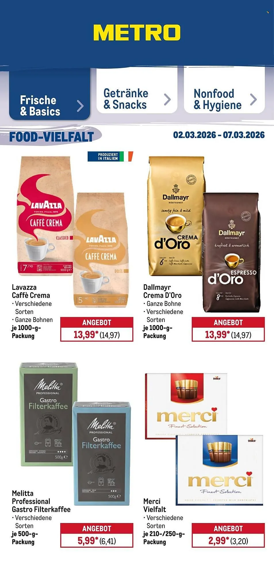 METRO Prospekt von 2. März bis 7. März 2026 - Prospekt seite 23