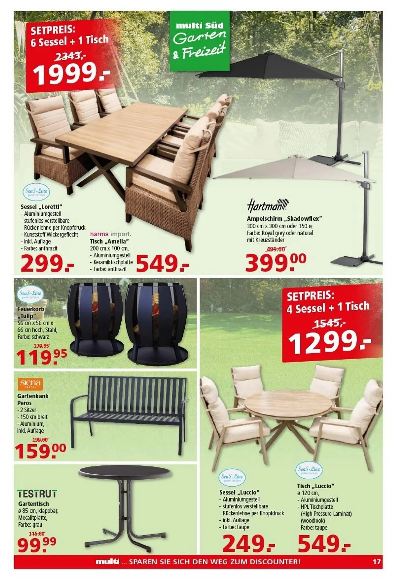 Multi Markt Prospekt von 16. März bis 21. März 2026 - Prospekt seite 17