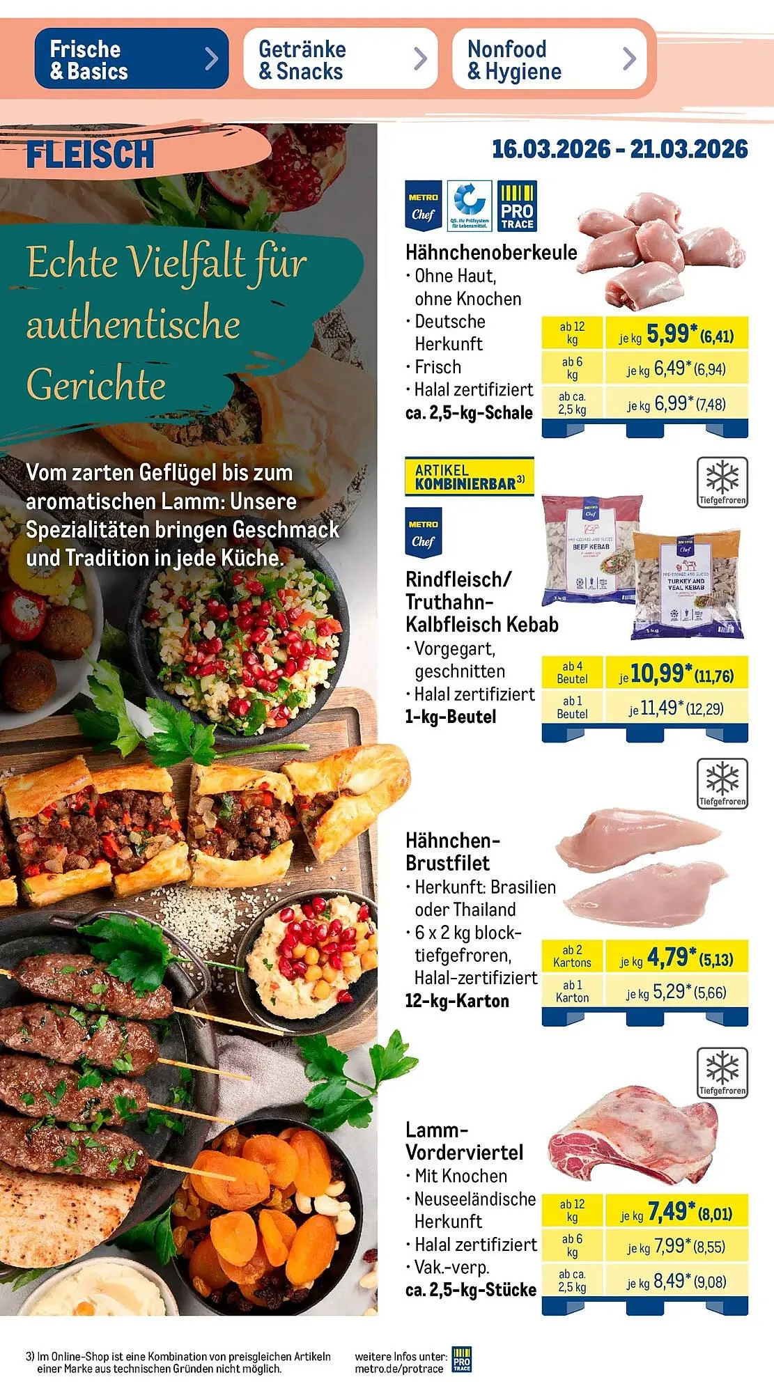 METRO Prospekt von 15. März bis 21. März 2026 - Prospekt seite 3