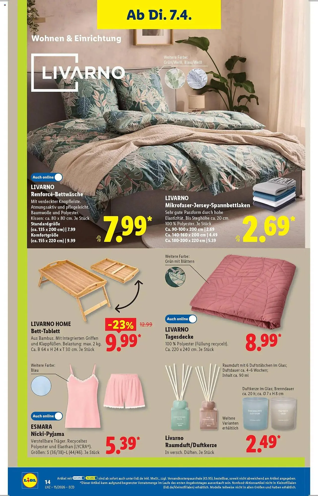 Lidl Prospekt von 7. April bis 11. April 2026 - Prospekt seite 20