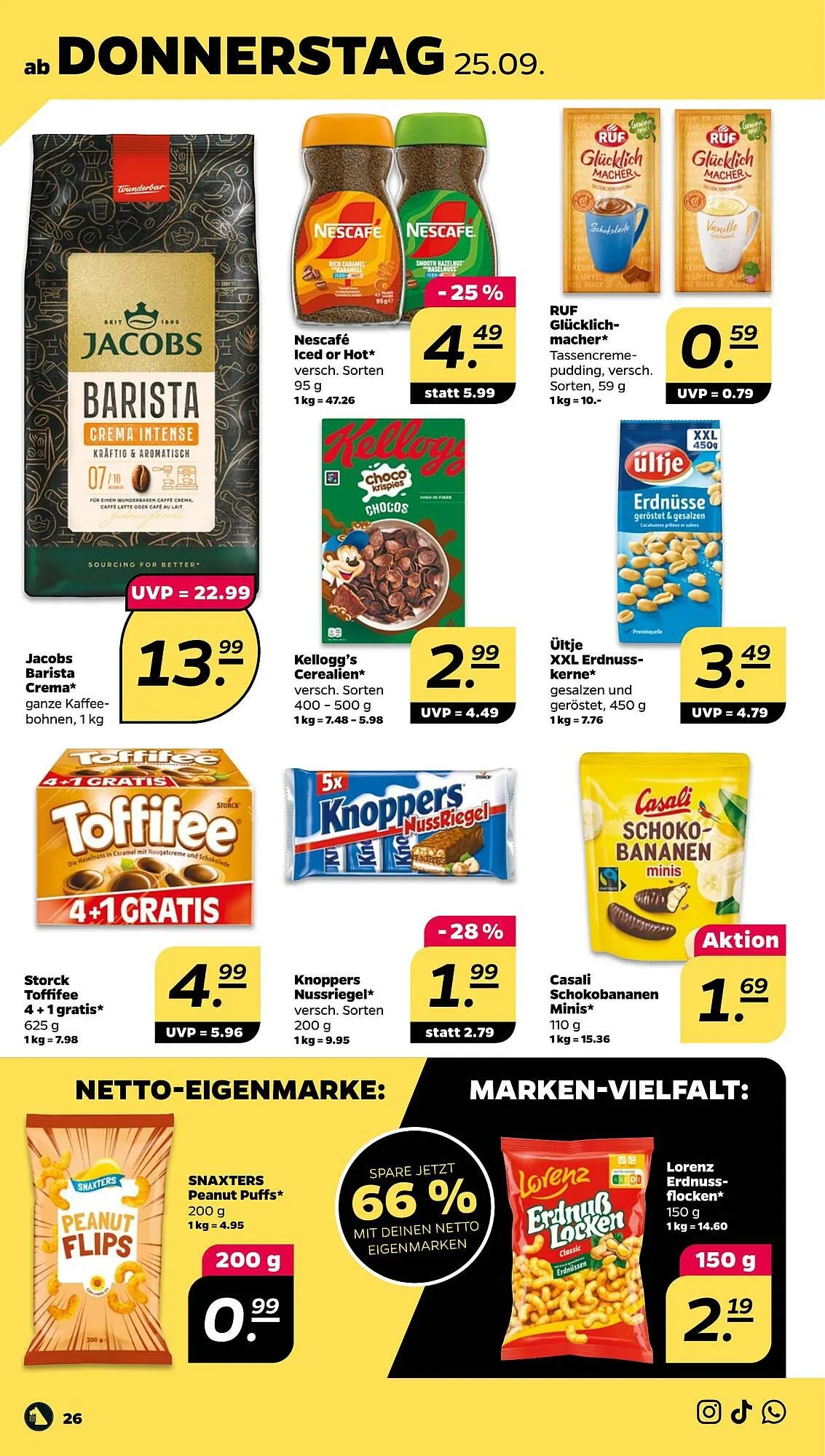 NETTO Prospekt von 22. September bis 27. September 2025 - Prospekt seite 26