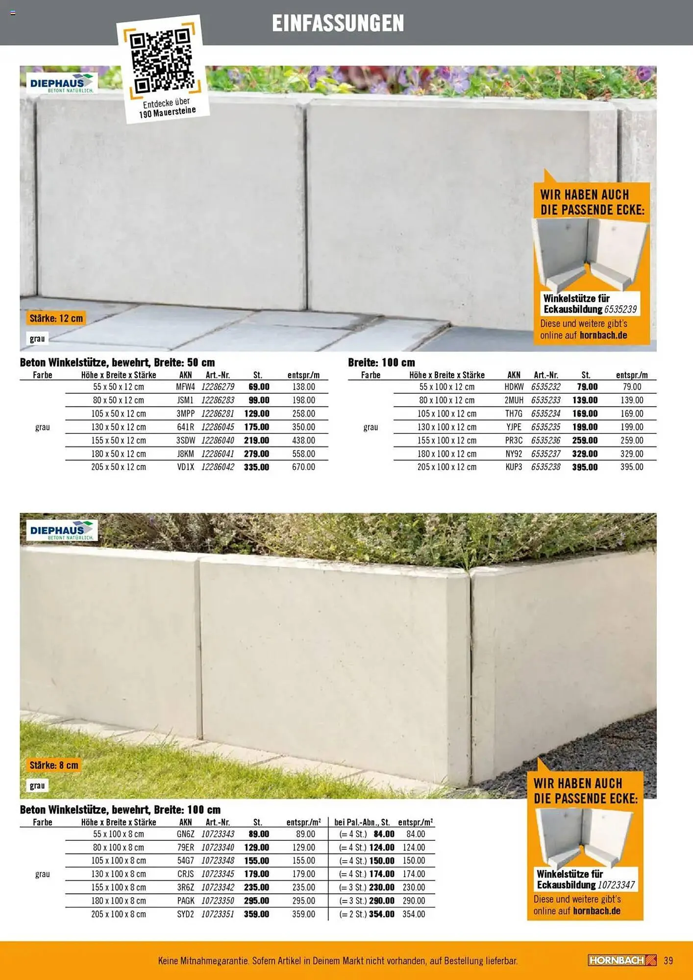 Hornbach Prospekt von 28. Februar bis 29. März 2025 - Prospekt seite 39