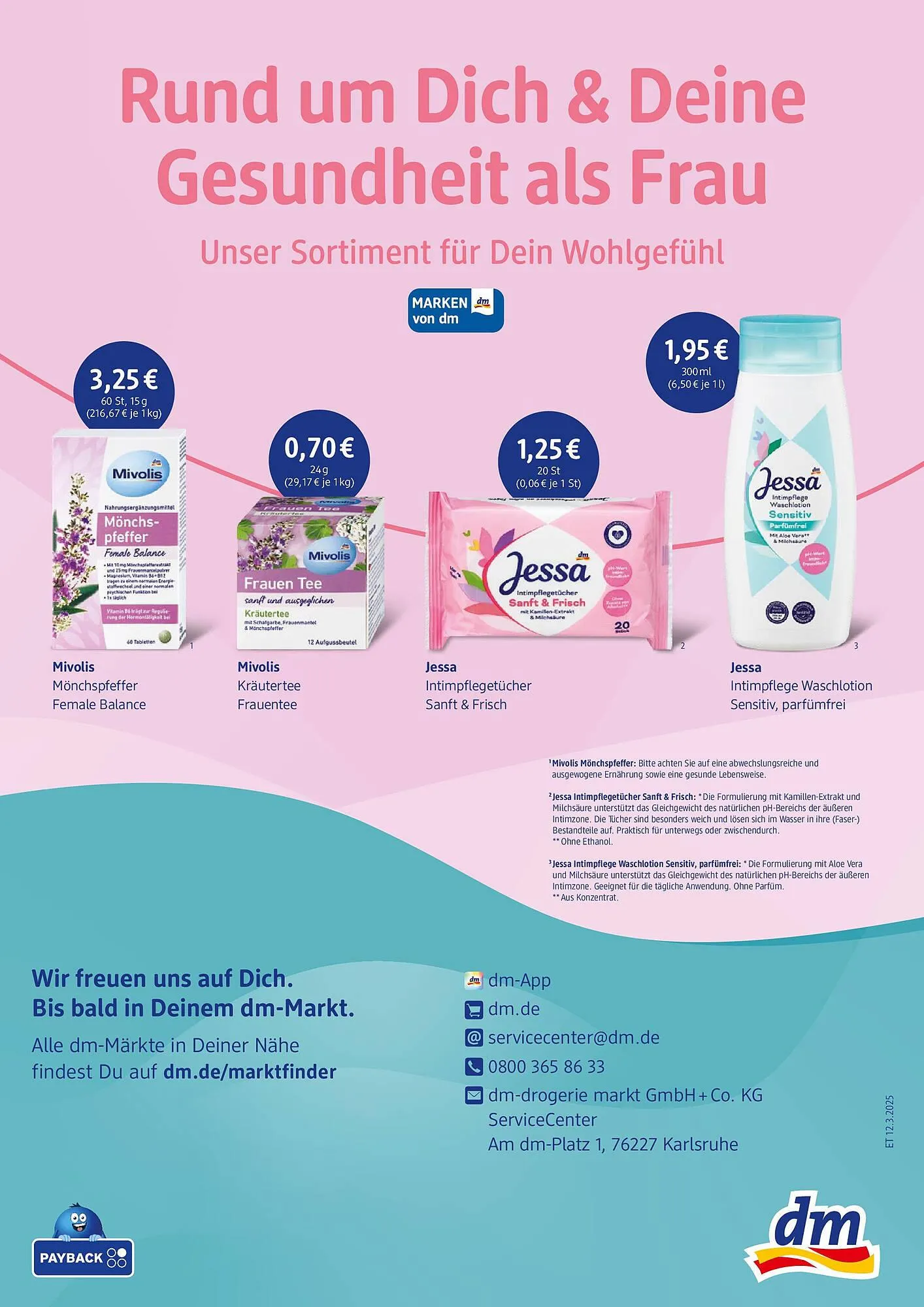 dm drogerie Prospekt von 11. März bis 5. April 2025 - Prospekt seite 6