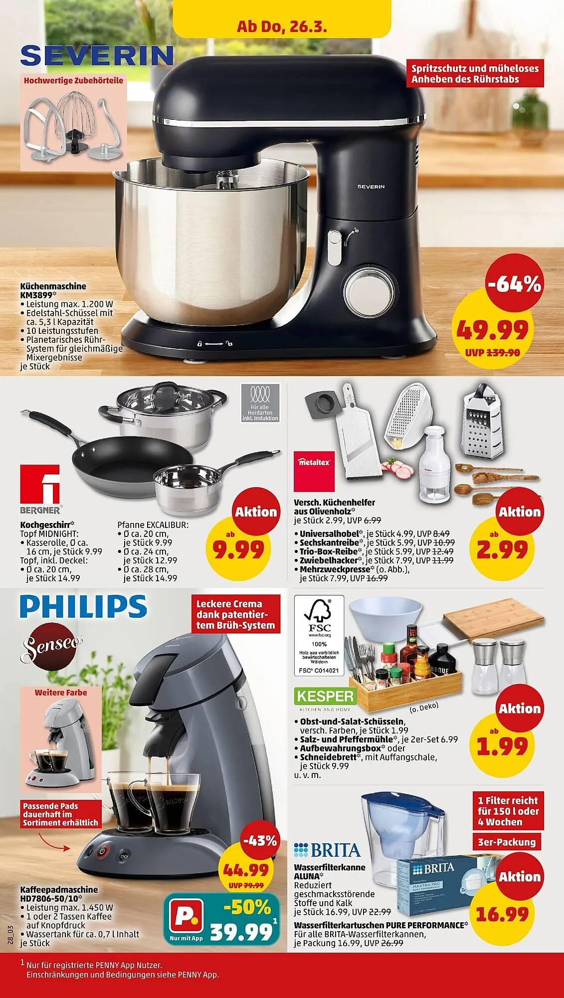 PENNY Prospekt von 23. März bis 29. März 2026 - Prospekt seite 28