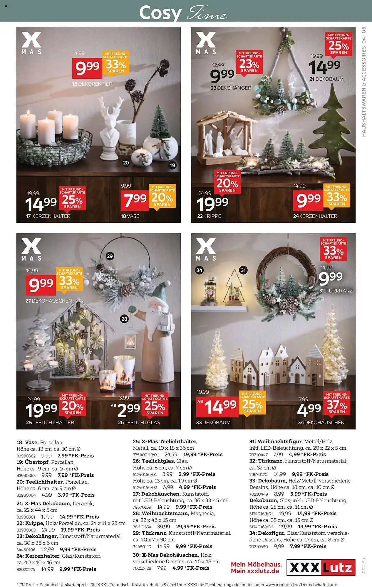 XXXLutz Prospekt von 26. Oktober bis 9. November 2025 - Prospekt seite 5