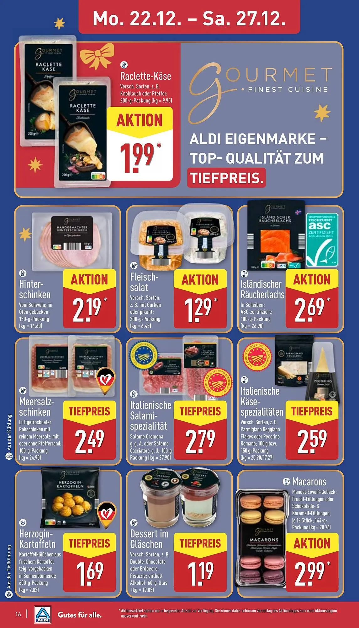 Aldi Nord Prospekt von 22. Dezember bis 27. Dezember 2025 - Prospekt seite 17