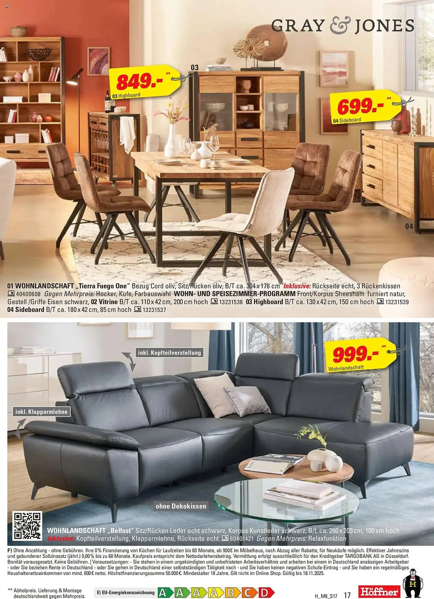 Höffner Prospekt von 12. November bis 25. November 2025 - Prospekt seite 17