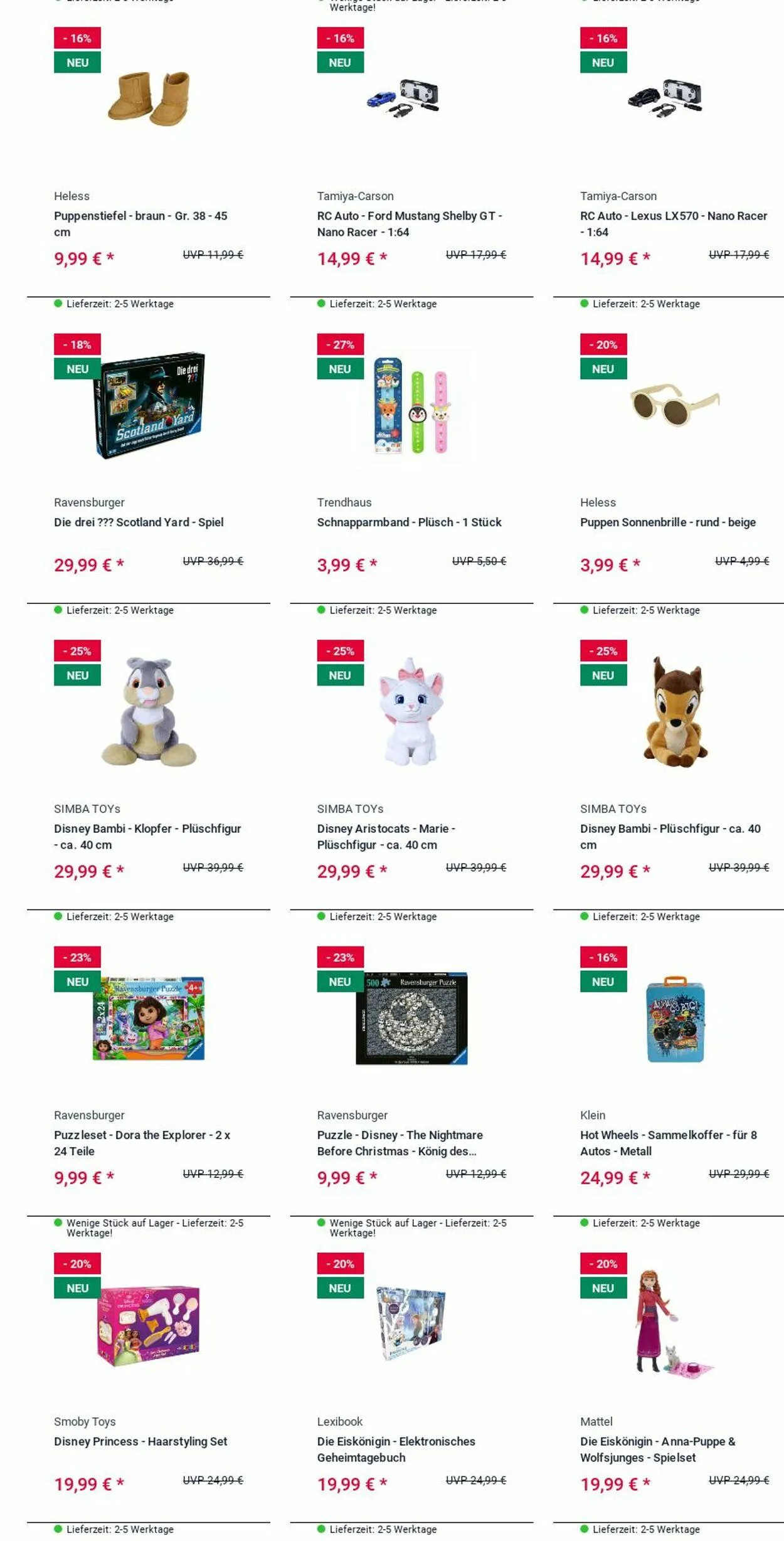 ROFU Kinderland Aktueller Prospekt von 20. Oktober bis 29. Oktober 2025 - Prospekt seite 36