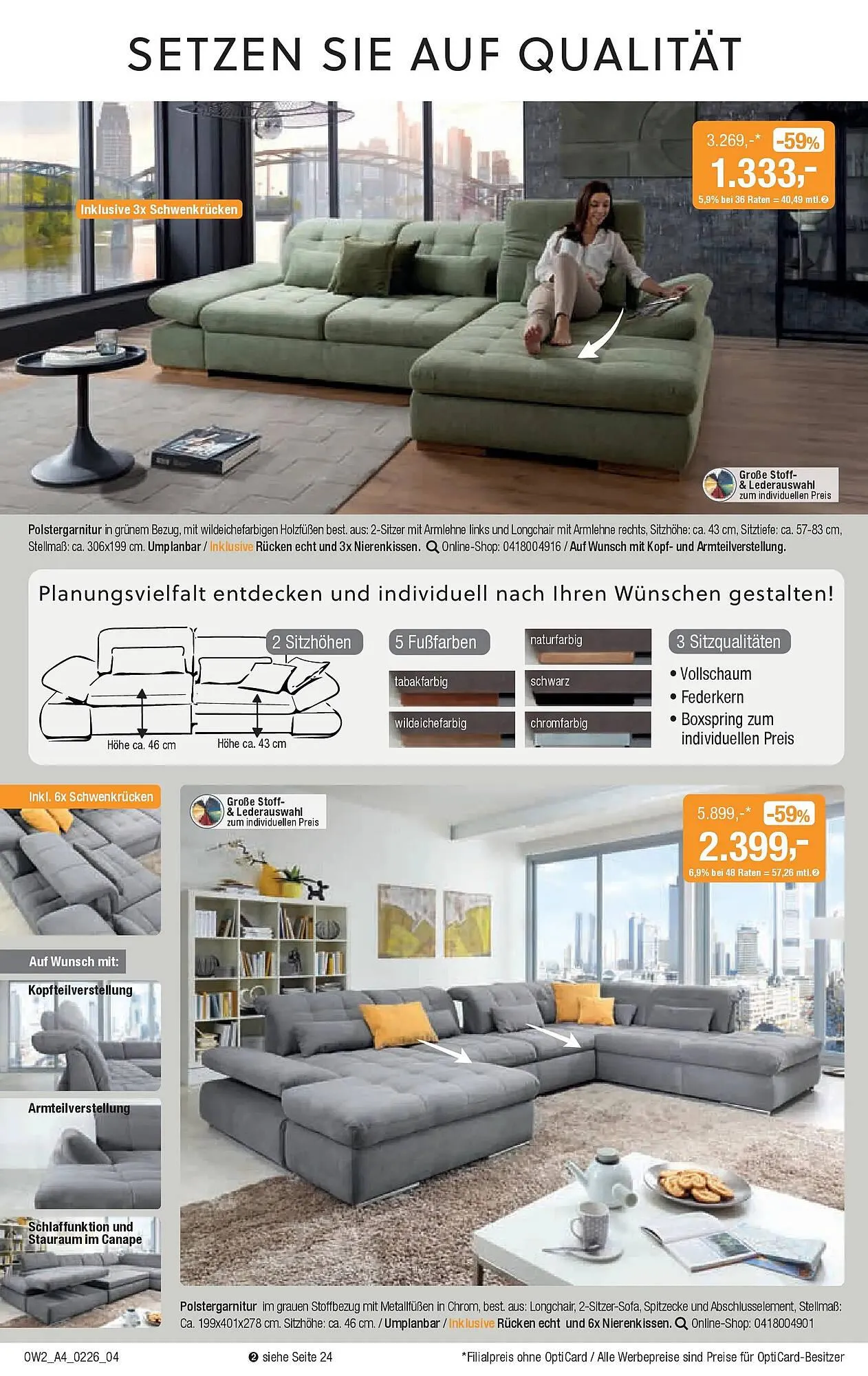 Opti Wohnwelt Prospekt von 28. Januar bis 21. Februar 2026 - Prospekt seite 4