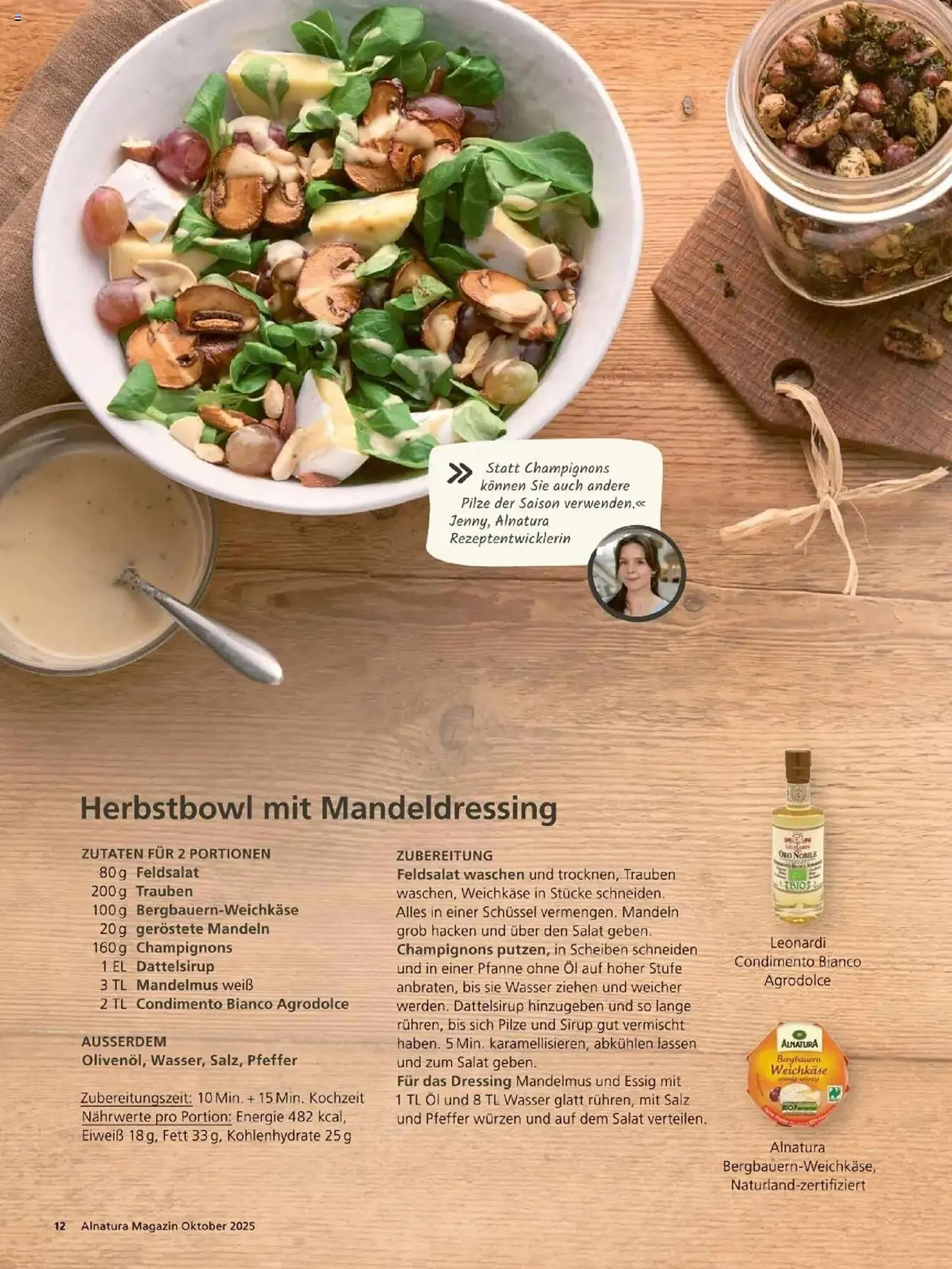 Alnatura Prospekt von 1. Oktober bis 31. Oktober 2025 - Prospekt seite 12